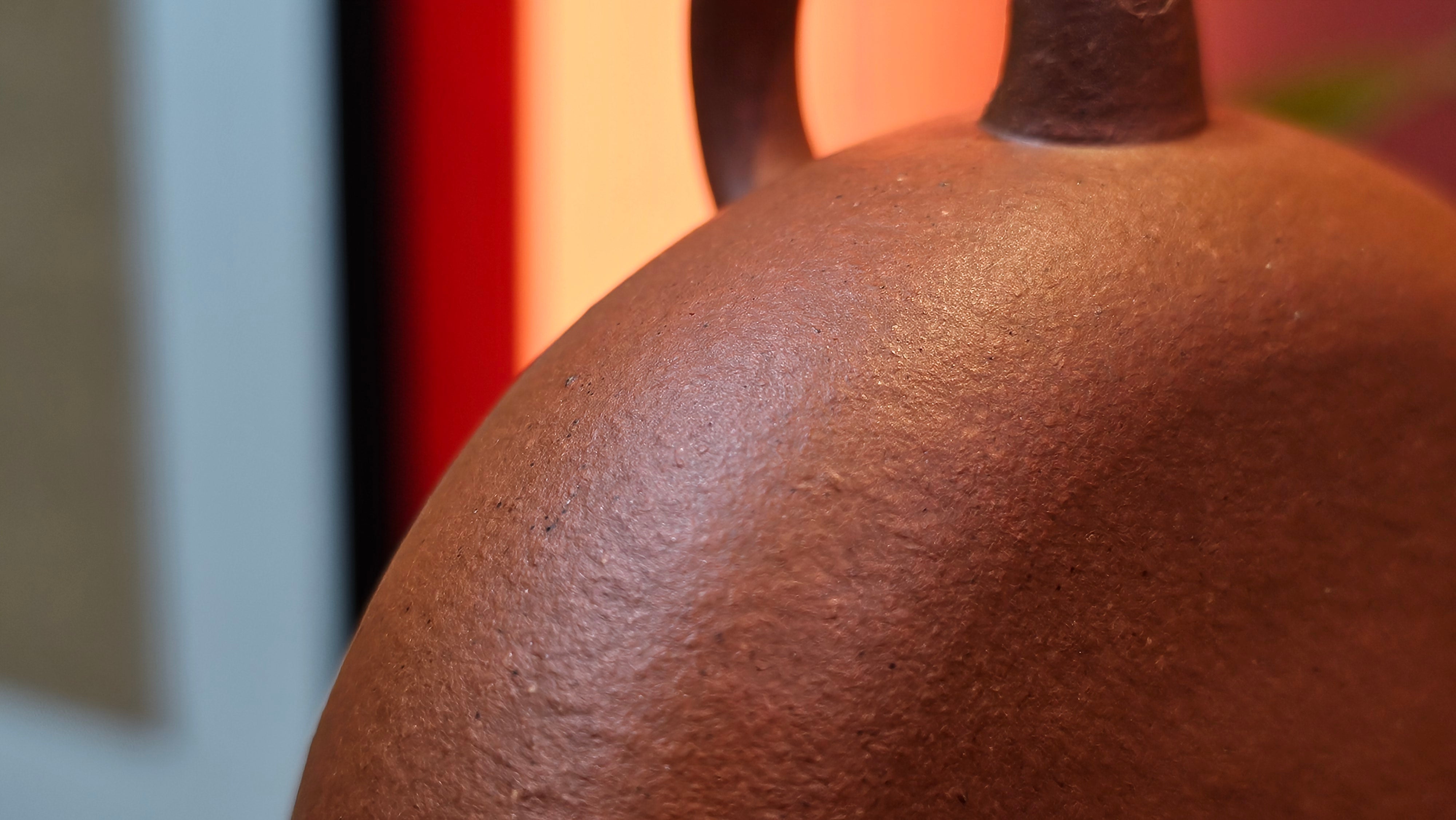 Han Jiang 寒江, 215.0ml, rare Zhu Sha 朱砂 (highest granularity form of ZhuNi), by Craftsman Gu Xiao Ming 顾小明 ~ Congratulations!to Ms S.B.! 1134hrs 26th Oct 2025, Shumen, Bulgaria🇧🇬!