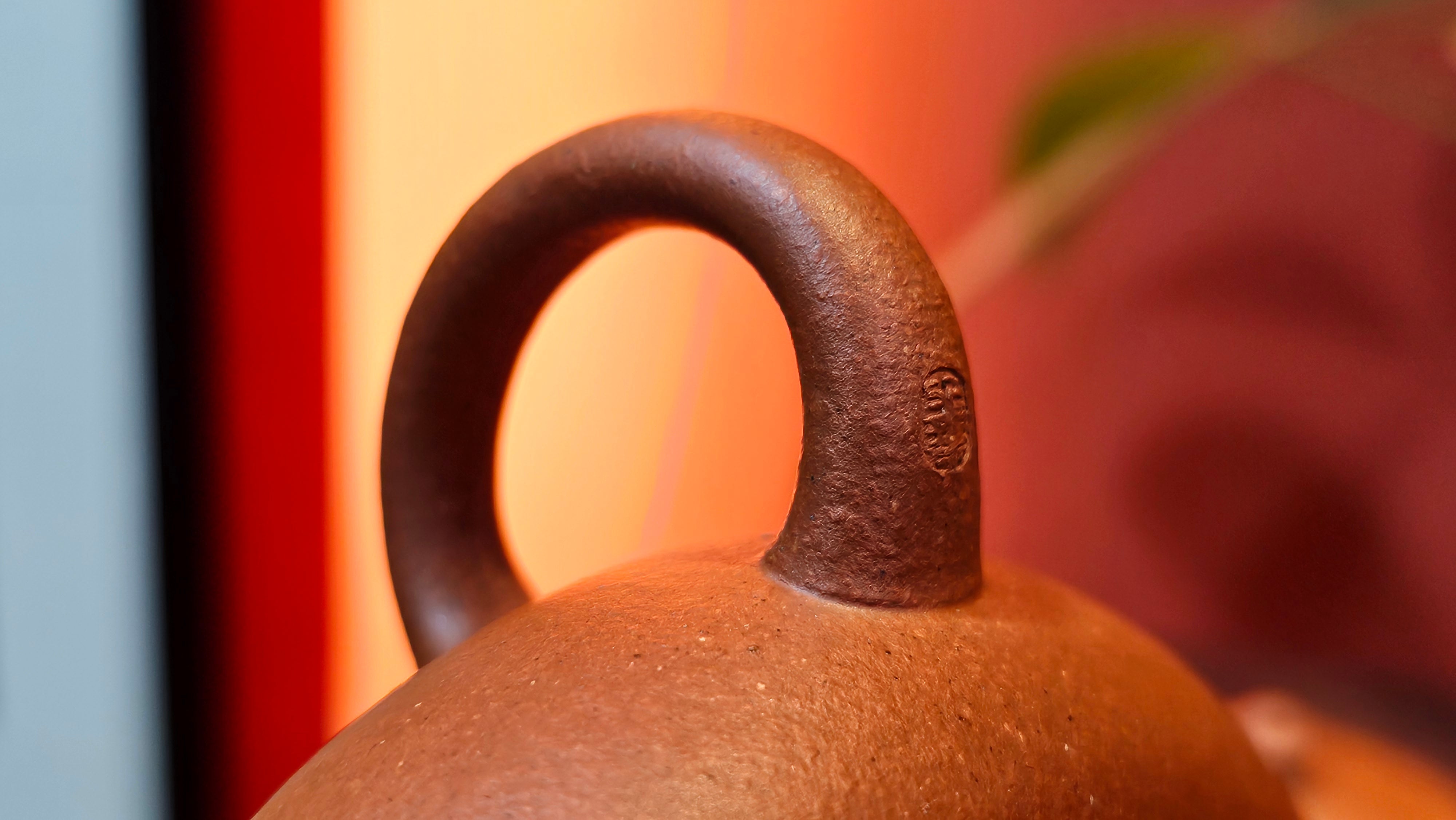 Han Jiang 寒江, 215.0ml, rare Zhu Sha 朱砂 (highest granularity form of ZhuNi), by Craftsman Gu Xiao Ming 顾小明 ~ Congratulations!to Ms S.B.! 1134hrs 26th Oct 2025, Shumen, Bulgaria🇧🇬!