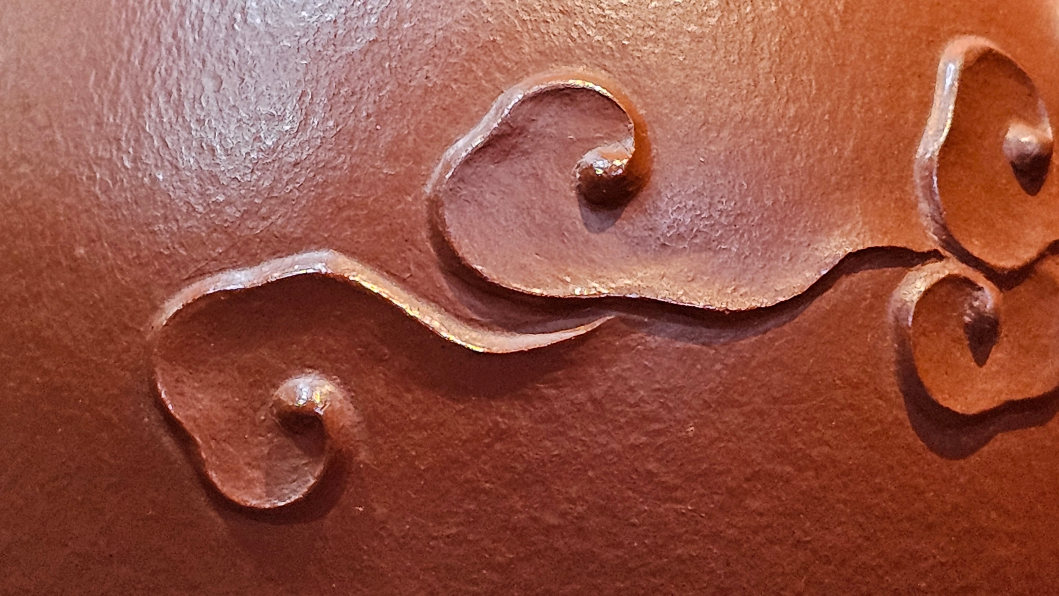 Qin Quan 秦权, with Oriental Clouds Embellishments 云朵贴花工艺, 194.1ml, Xiao Mei Yao Zhu Ni 小煤窑朱泥, by Craftsman Chen Yue Fei 陈跃飞 ~ Congratulations to Mr G.S.! 1226hrs 20th Oct 2025, Manhattan Beach, CA!