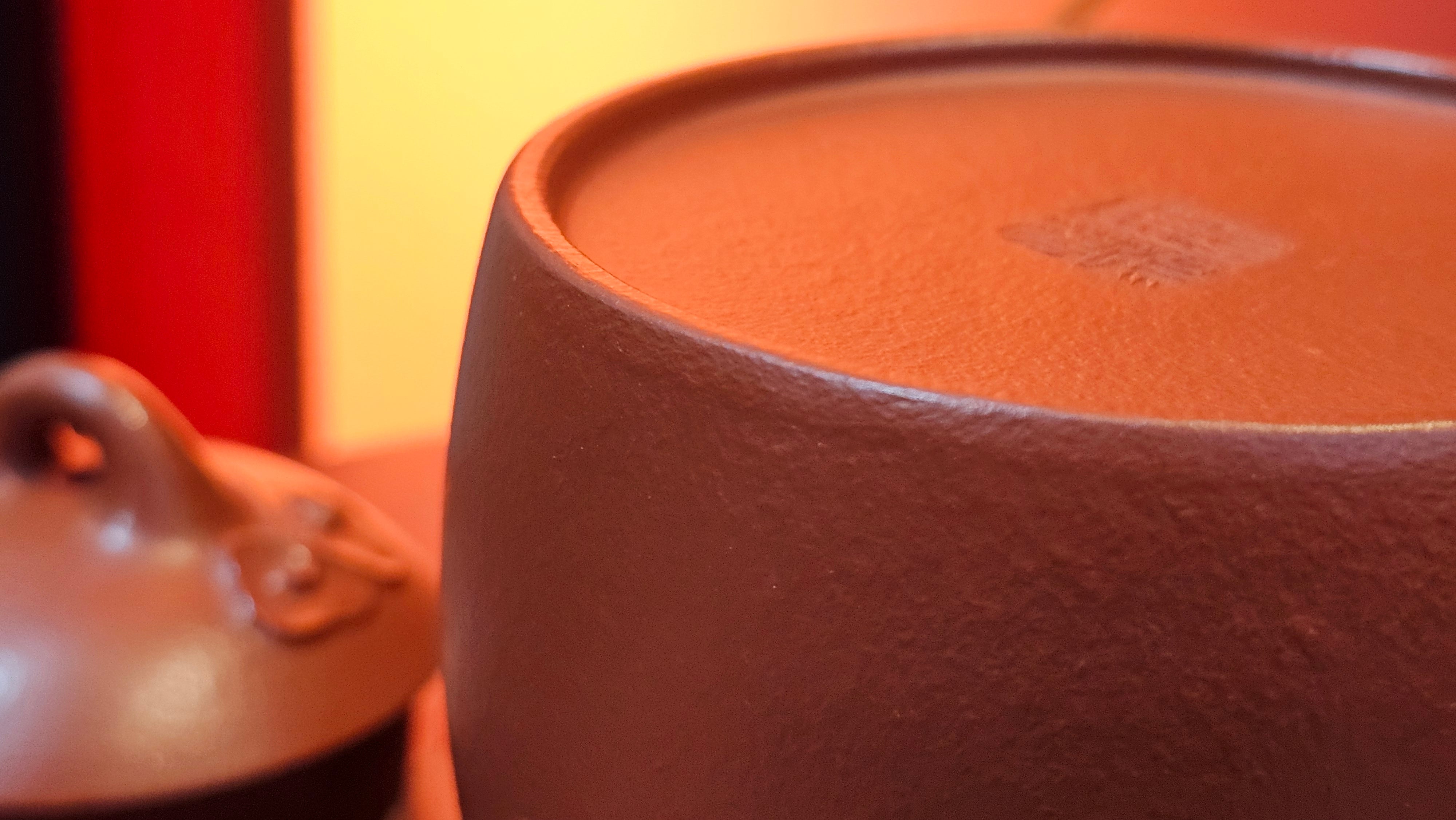 Qin Quan 秦权, with Oriental Clouds Embellishments 云朵贴花工艺, 194.1ml, Xiao Mei Yao Zhu Ni 小煤窑朱泥, by Craftsman Chen Yue Fei 陈跃飞 ~ Congratulations to Mr G.S.! 1226hrs 20th Oct 2025, Manhattan Beach, CA!