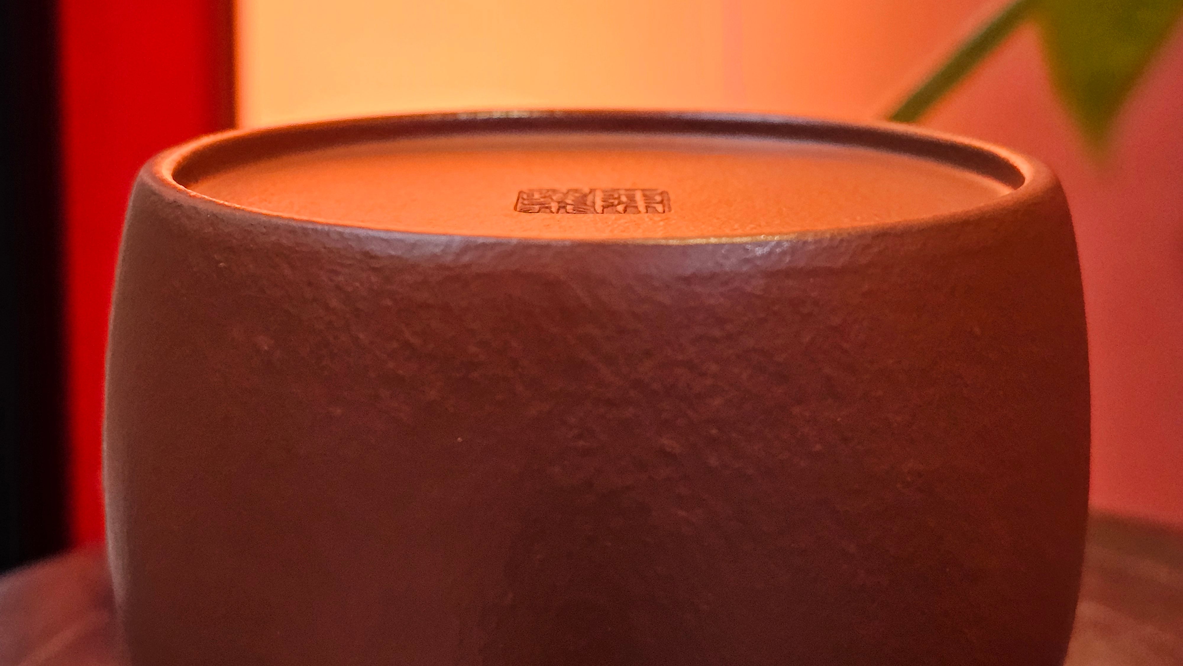 Qin Quan 秦权, with Oriental Clouds Embellishments 云朵贴花工艺, 194.1ml, Xiao Mei Yao Zhu Ni 小煤窑朱泥, by Craftsman Chen Yue Fei 陈跃飞 ~ Congratulations to Mr G.S.! 1226hrs 20th Oct 2025, Manhattan Beach, CA!