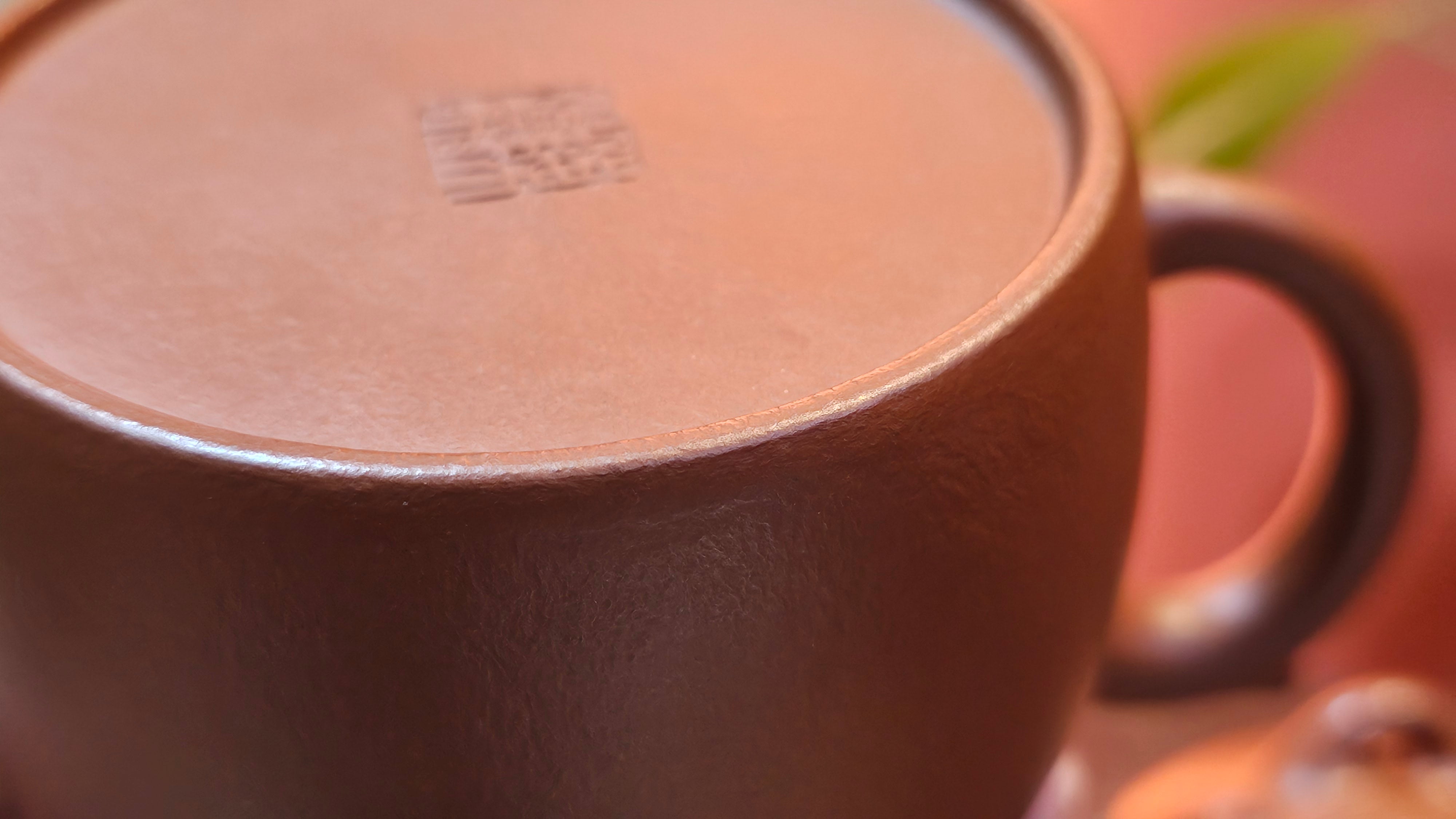 Qin Quan 秦权, with Oriental Clouds Embellishments 云朵贴花工艺, 194.1ml, Xiao Mei Yao Zhu Ni 小煤窑朱泥, by Craftsman Chen Yue Fei 陈跃飞 ~ Congratulations to Mr G.S.! 1226hrs 20th Oct 2025, Manhattan Beach, CA!