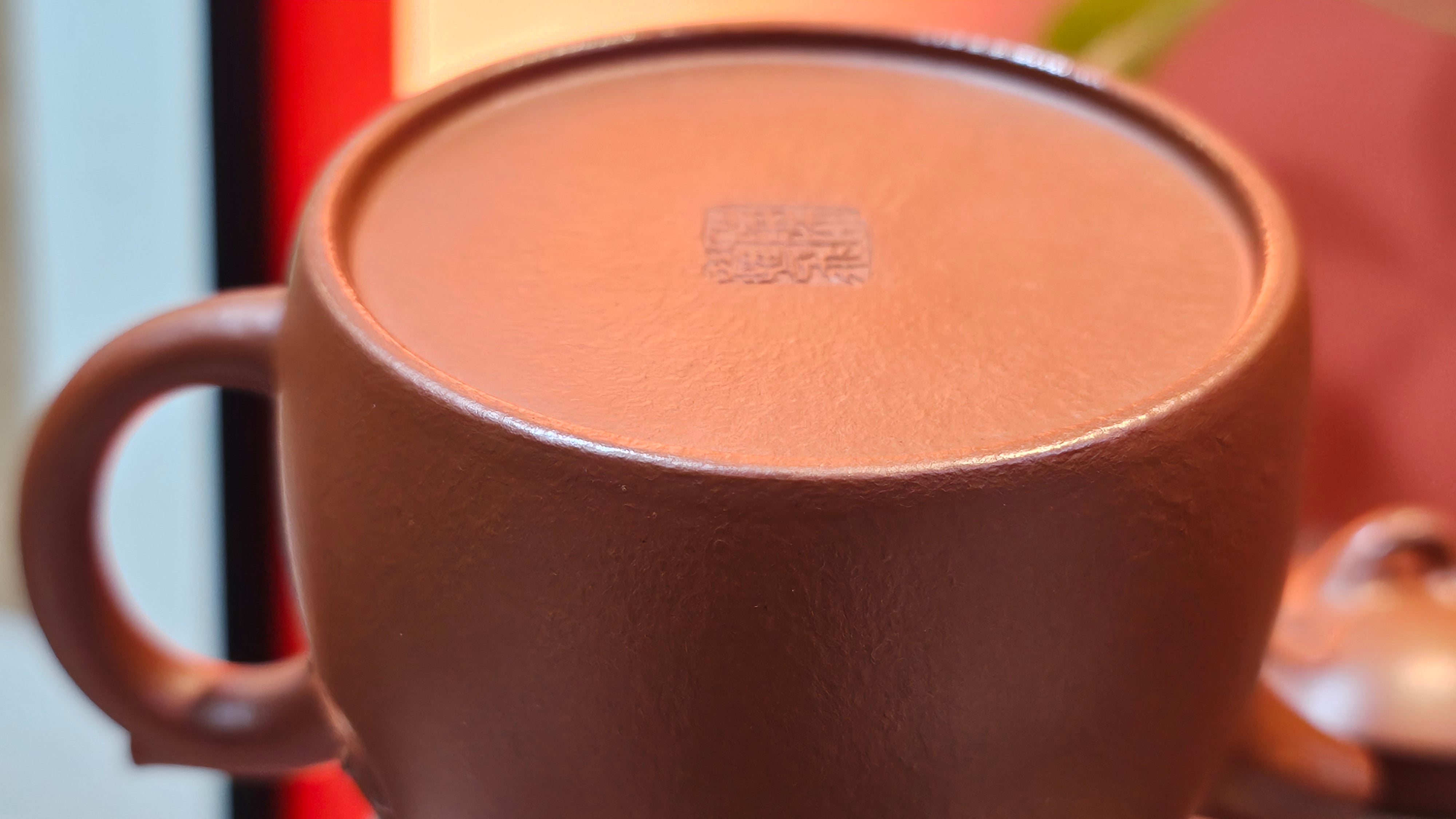 Qin Quan 秦权, with Oriental Clouds Embellishments 云朵贴花工艺, 194.1ml, Xiao Mei Yao Zhu Ni 小煤窑朱泥, by Craftsman Chen Yue Fei 陈跃飞 ~ Congratulations to Mr G.S.! 1226hrs 20th Oct 2025, Manhattan Beach, CA!