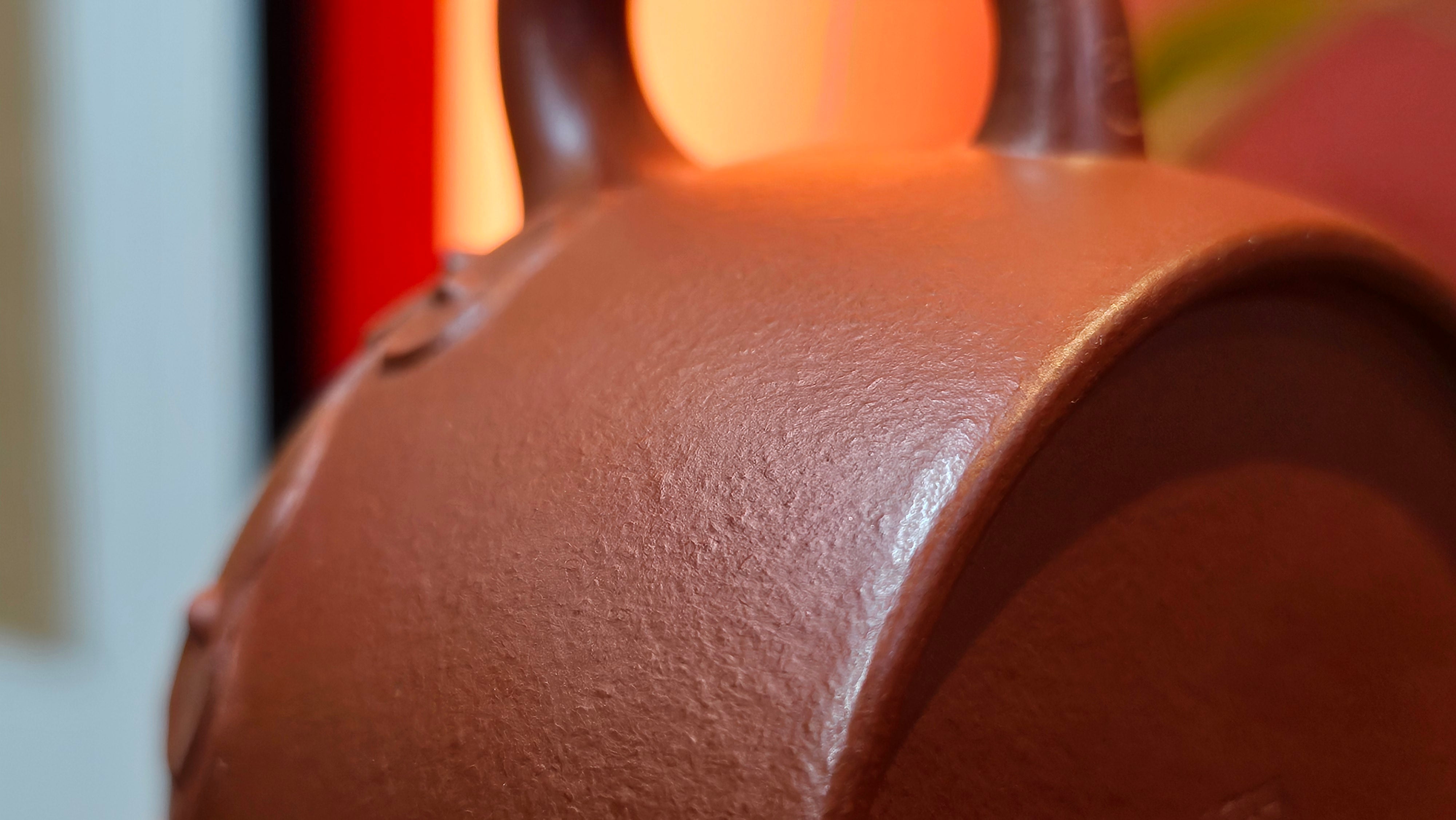 Qin Quan 秦权, with Oriental Clouds Embellishments 云朵贴花工艺, 194.1ml, Xiao Mei Yao Zhu Ni 小煤窑朱泥, by Craftsman Chen Yue Fei 陈跃飞 ~ Congratulations to Mr G.S.! 1226hrs 20th Oct 2025, Manhattan Beach, CA!