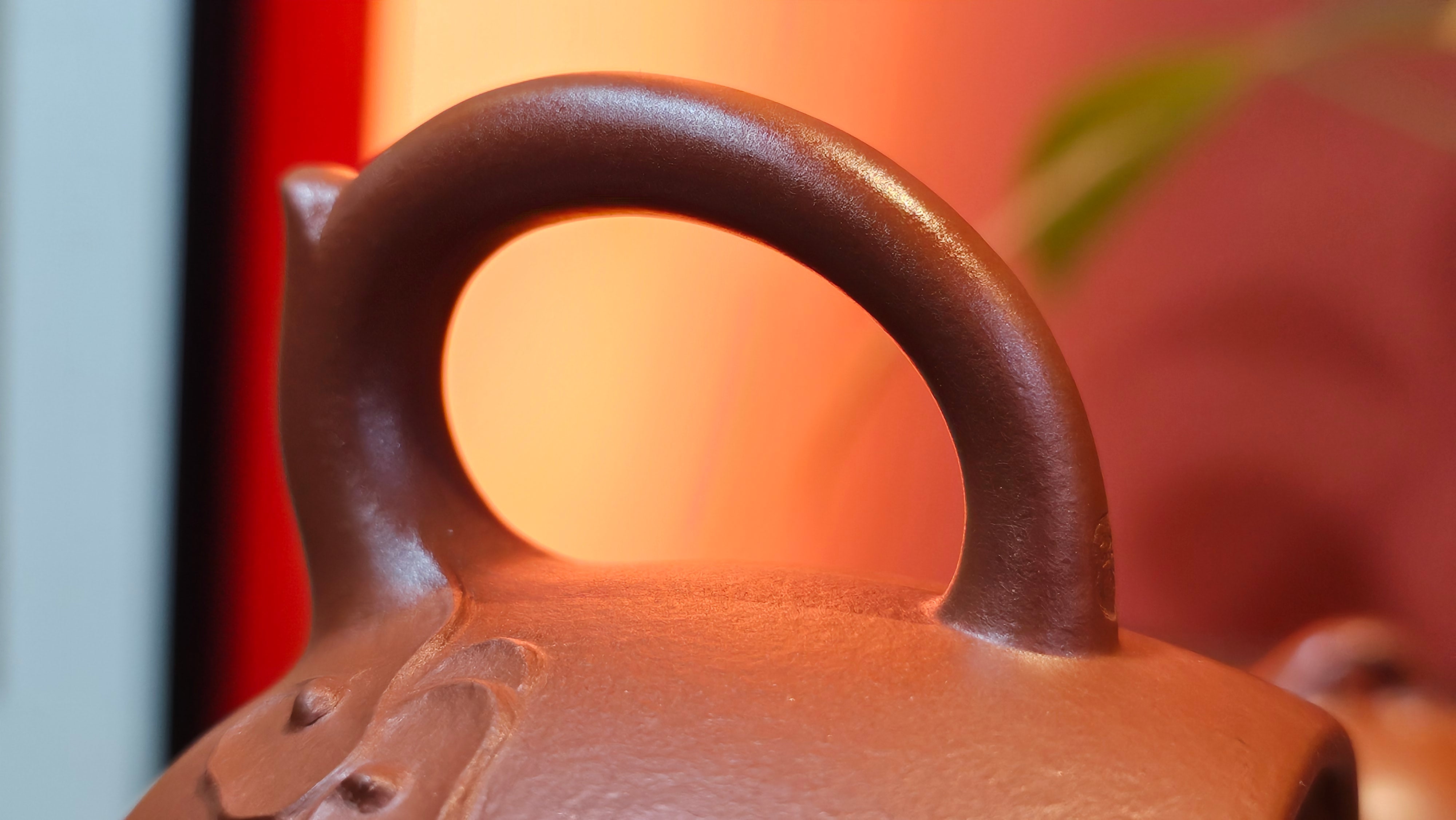 Qin Quan 秦权, with Oriental Clouds Embellishments 云朵贴花工艺, 194.1ml, Xiao Mei Yao Zhu Ni 小煤窑朱泥, by Craftsman Chen Yue Fei 陈跃飞 ~ Congratulations to Mr G.S.! 1226hrs 20th Oct 2025, Manhattan Beach, CA!