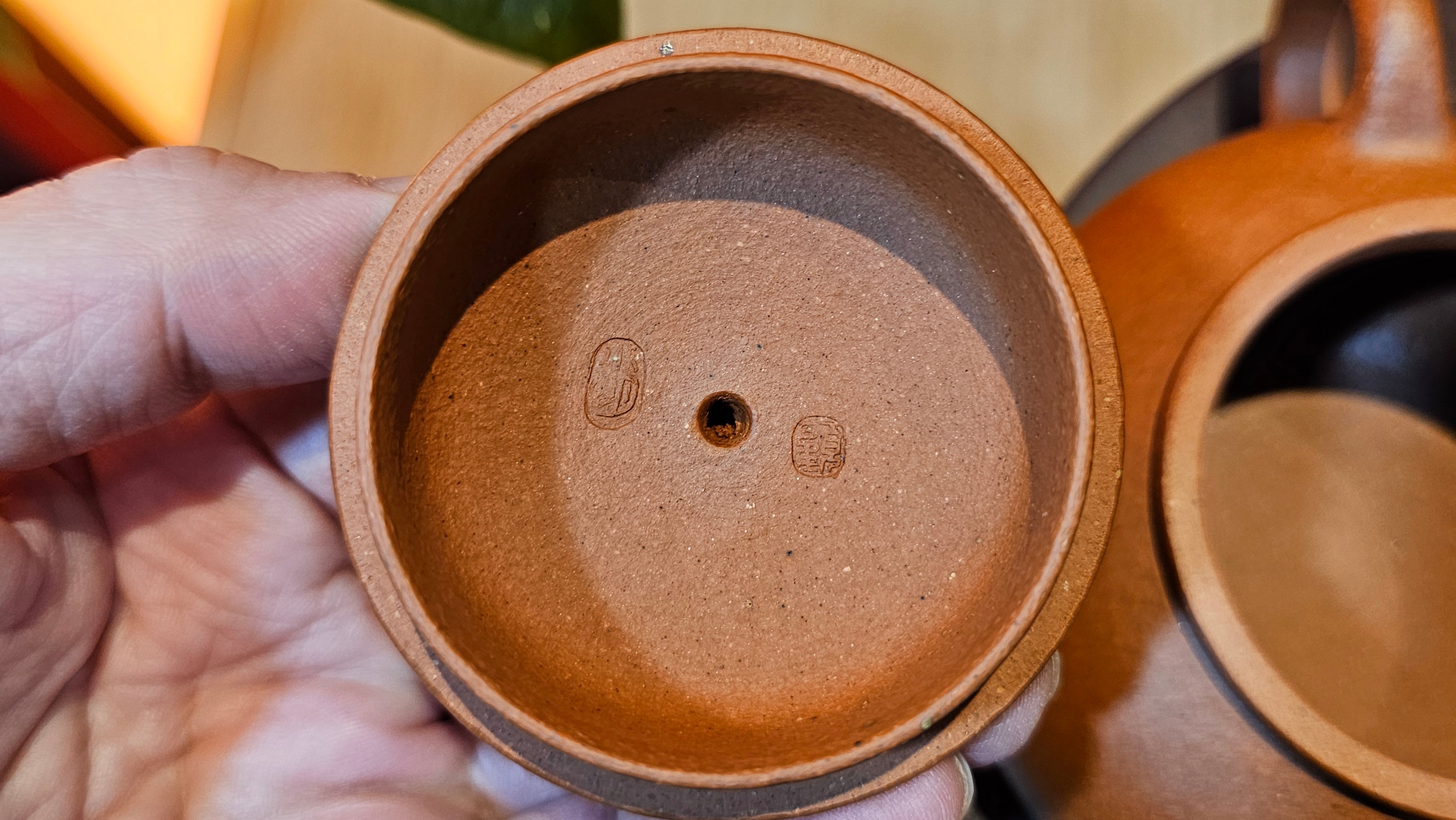 Han Jiang 寒江, 215.0ml, rare Zhu Sha 朱砂 (highest granularity form of ZhuNi), by Craftsman Gu Xiao Ming 顾小明 ~ Congratulations!to Ms S.B.! 1134hrs 26th Oct 2025, Shumen, Bulgaria🇧🇬!