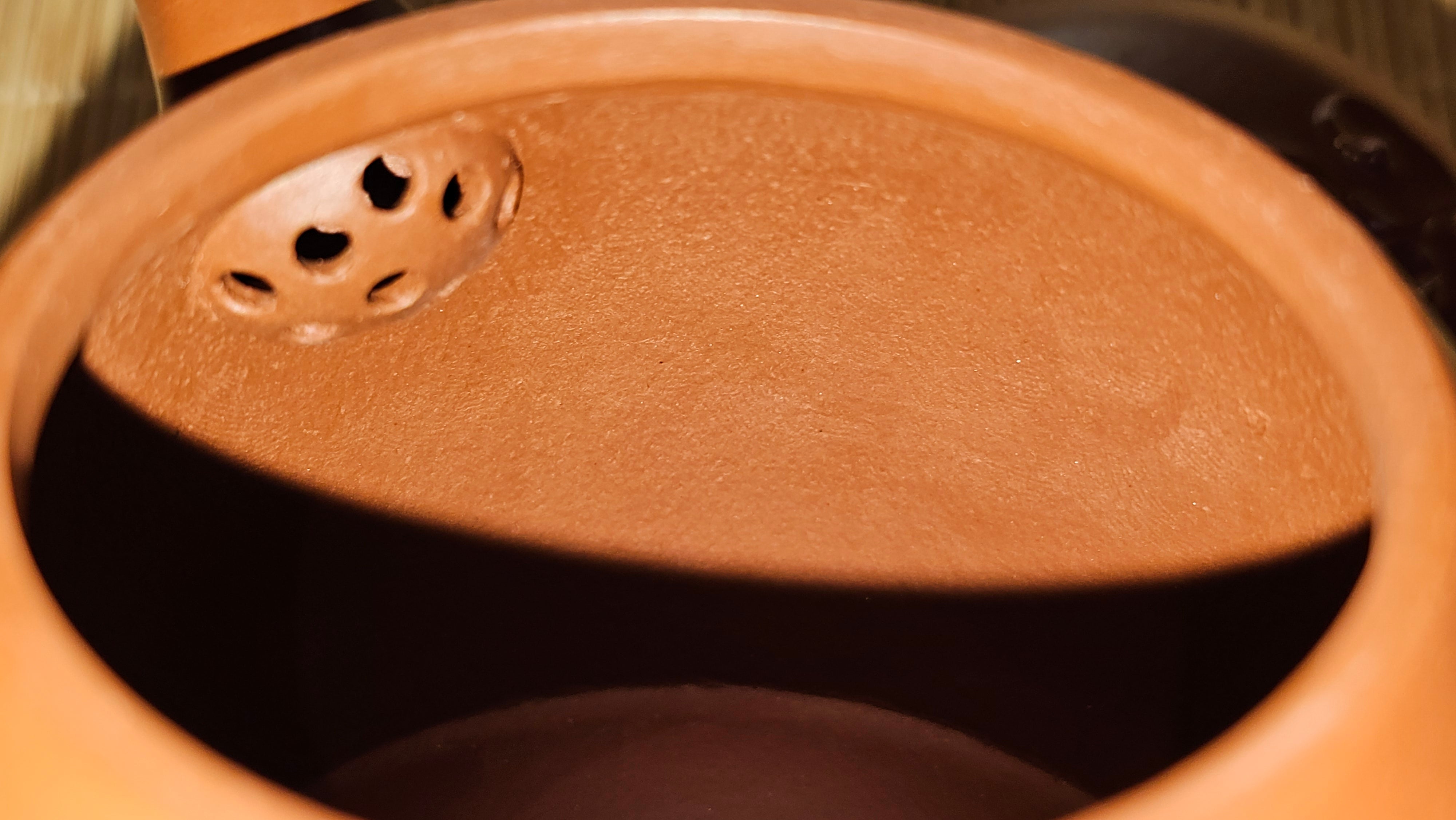 Qin Quan 秦权, with Oriental Clouds Embellishments 云朵贴花工艺, 194.1ml, Xiao Mei Yao Zhu Ni 小煤窑朱泥, by Craftsman Chen Yue Fei 陈跃飞 ~ Congratulations to Mr G.S.! 1226hrs 20th Oct 2025, Manhattan Beach, CA!