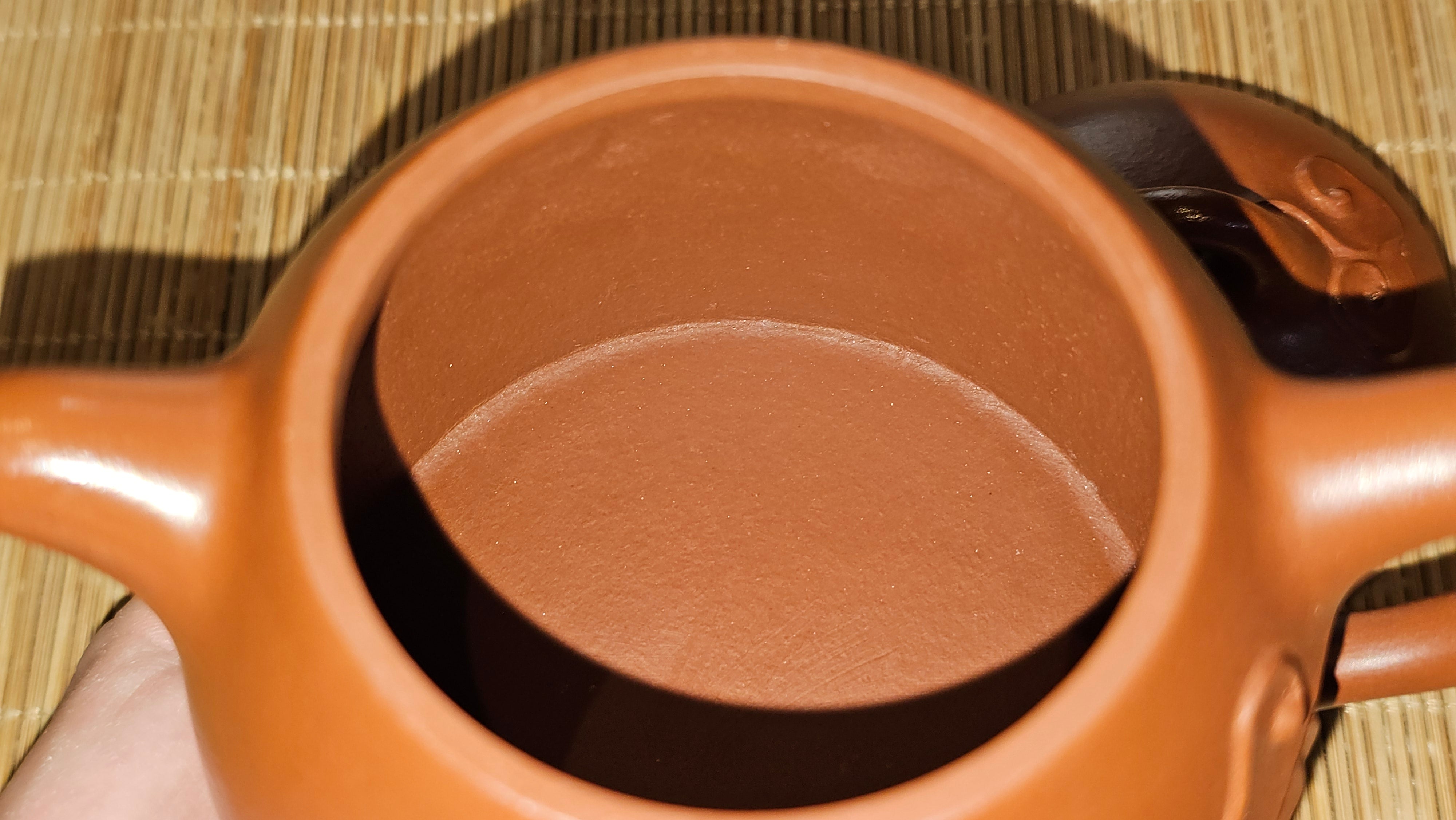 Qin Quan 秦权, with Oriental Clouds Embellishments 云朵贴花工艺, 194.1ml, Xiao Mei Yao Zhu Ni 小煤窑朱泥, by Craftsman Chen Yue Fei 陈跃飞 ~ Congratulations to Mr G.S.! 1226hrs 20th Oct 2025, Manhattan Beach, CA!