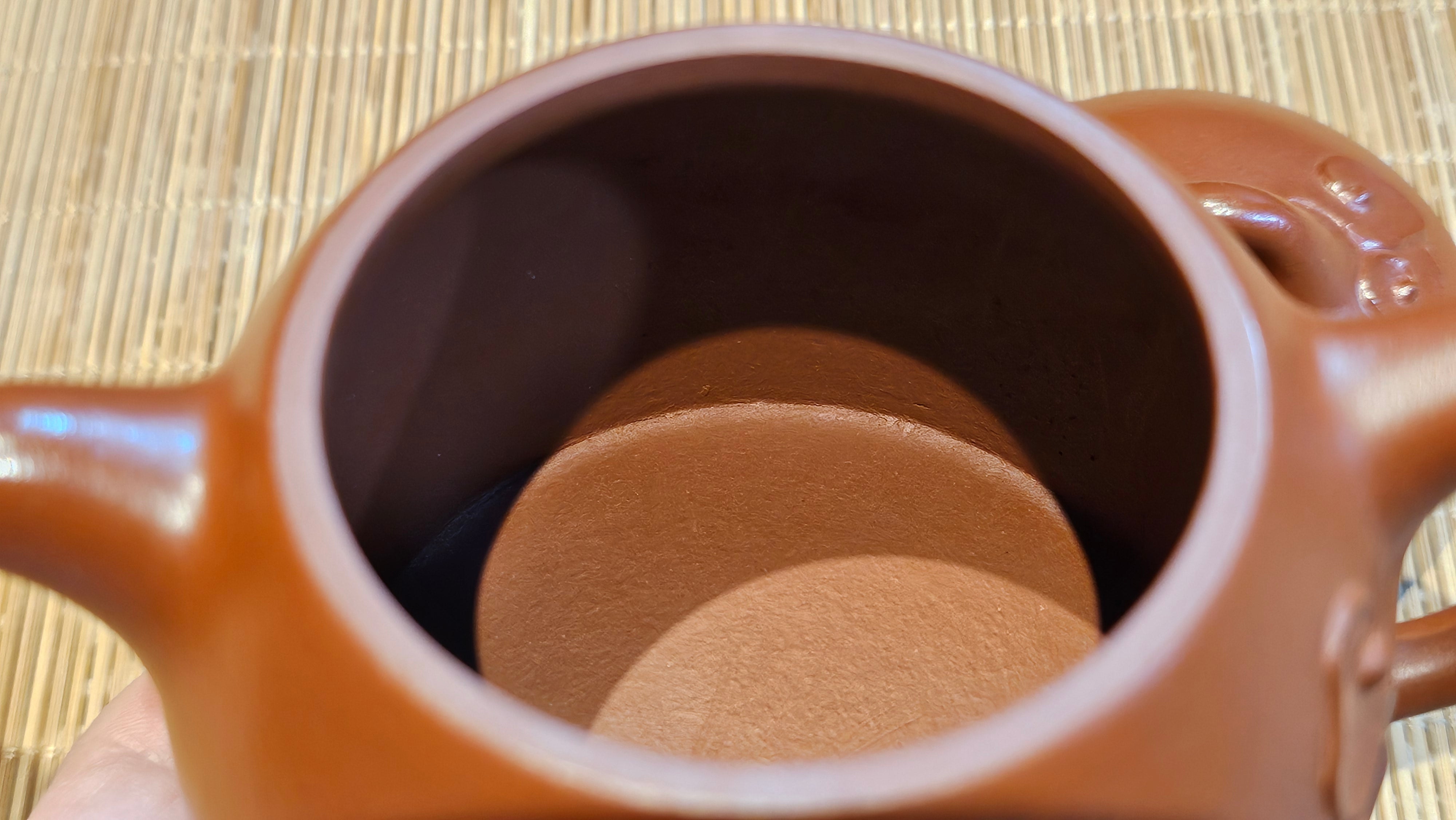 Qin Quan 秦权, with Oriental Clouds Embellishments 云朵贴花工艺, 194.1ml, Xiao Mei Yao Zhu Ni 小煤窑朱泥, by Craftsman Chen Yue Fei 陈跃飞 ~ Congratulations to Mr G.S.! 1226hrs 20th Oct 2025, Manhattan Beach, CA!