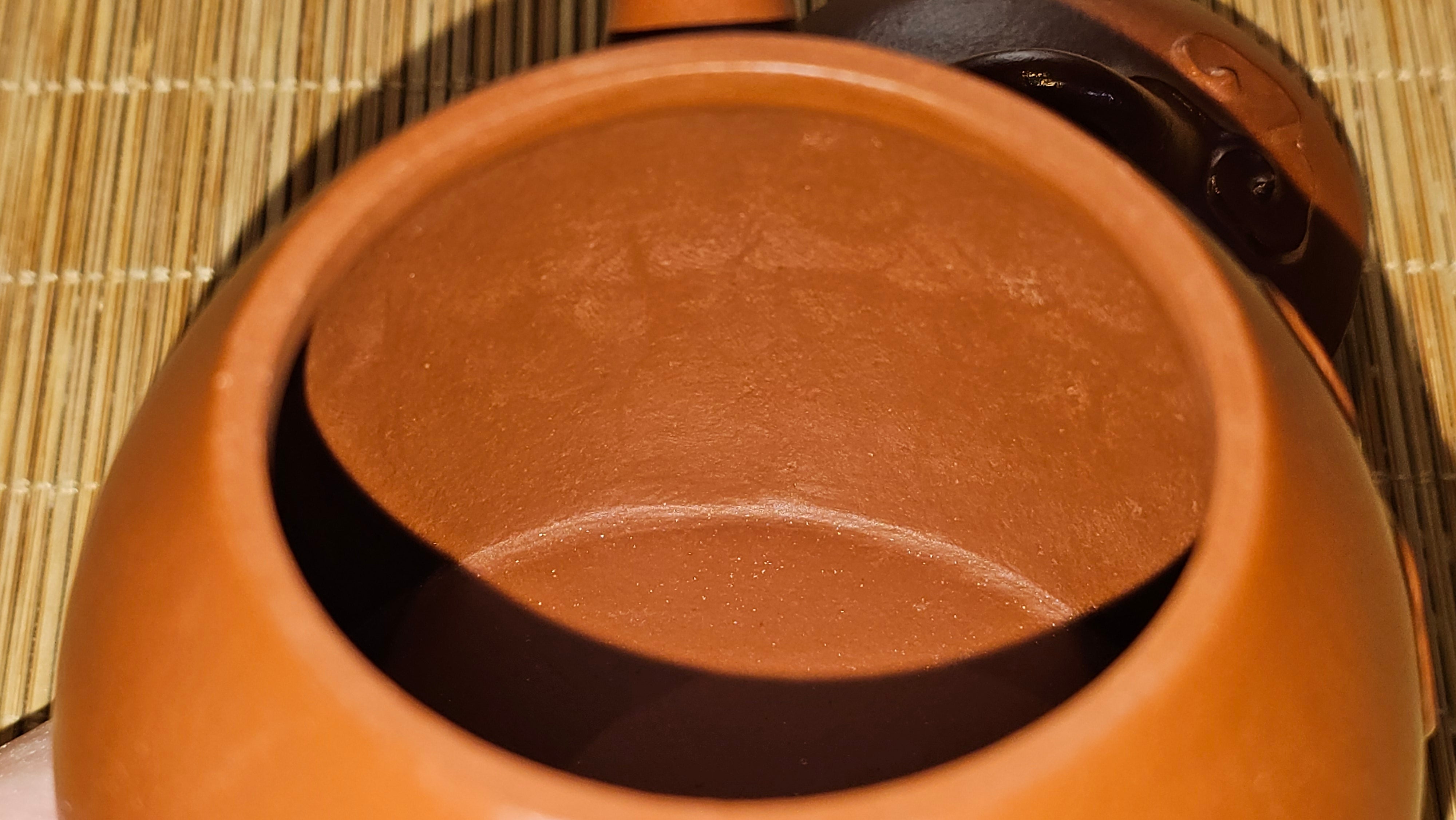 Qin Quan 秦权, with Oriental Clouds Embellishments 云朵贴花工艺, 194.1ml, Xiao Mei Yao Zhu Ni 小煤窑朱泥, by Craftsman Chen Yue Fei 陈跃飞 ~ Congratulations to Mr G.S.! 1226hrs 20th Oct 2025, Manhattan Beach, CA!