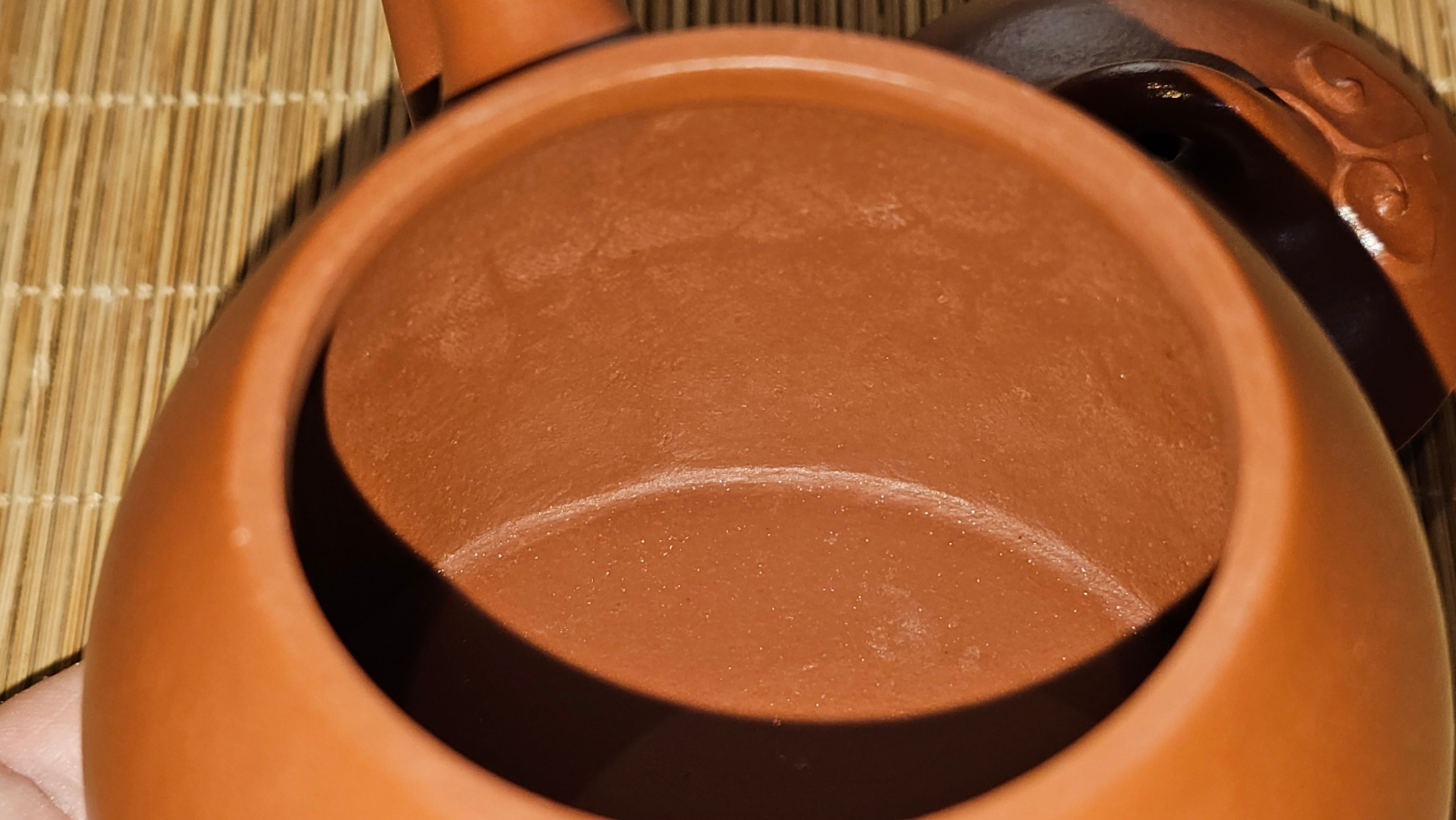 Qin Quan 秦权, with Oriental Clouds Embellishments 云朵贴花工艺, 194.1ml, Xiao Mei Yao Zhu Ni 小煤窑朱泥, by Craftsman Chen Yue Fei 陈跃飞 ~ Congratulations to Mr G.S.! 1226hrs 20th Oct 2025, Manhattan Beach, CA!