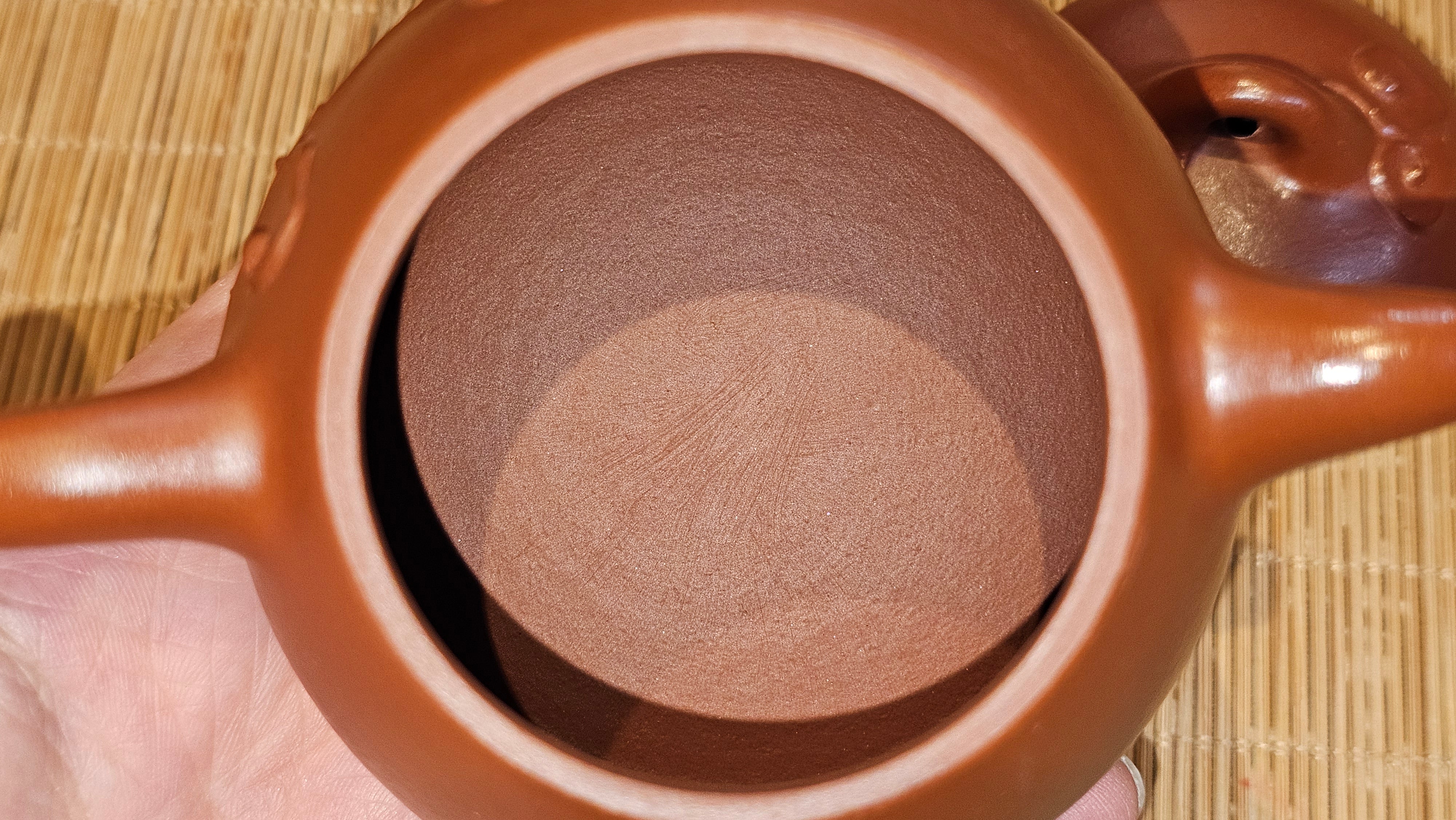 Qin Quan 秦权, with Oriental Clouds Embellishments 云朵贴花工艺, 194.1ml, Xiao Mei Yao Zhu Ni 小煤窑朱泥, by Craftsman Chen Yue Fei 陈跃飞 ~ Congratulations to Mr G.S.! 1226hrs 20th Oct 2025, Manhattan Beach, CA!