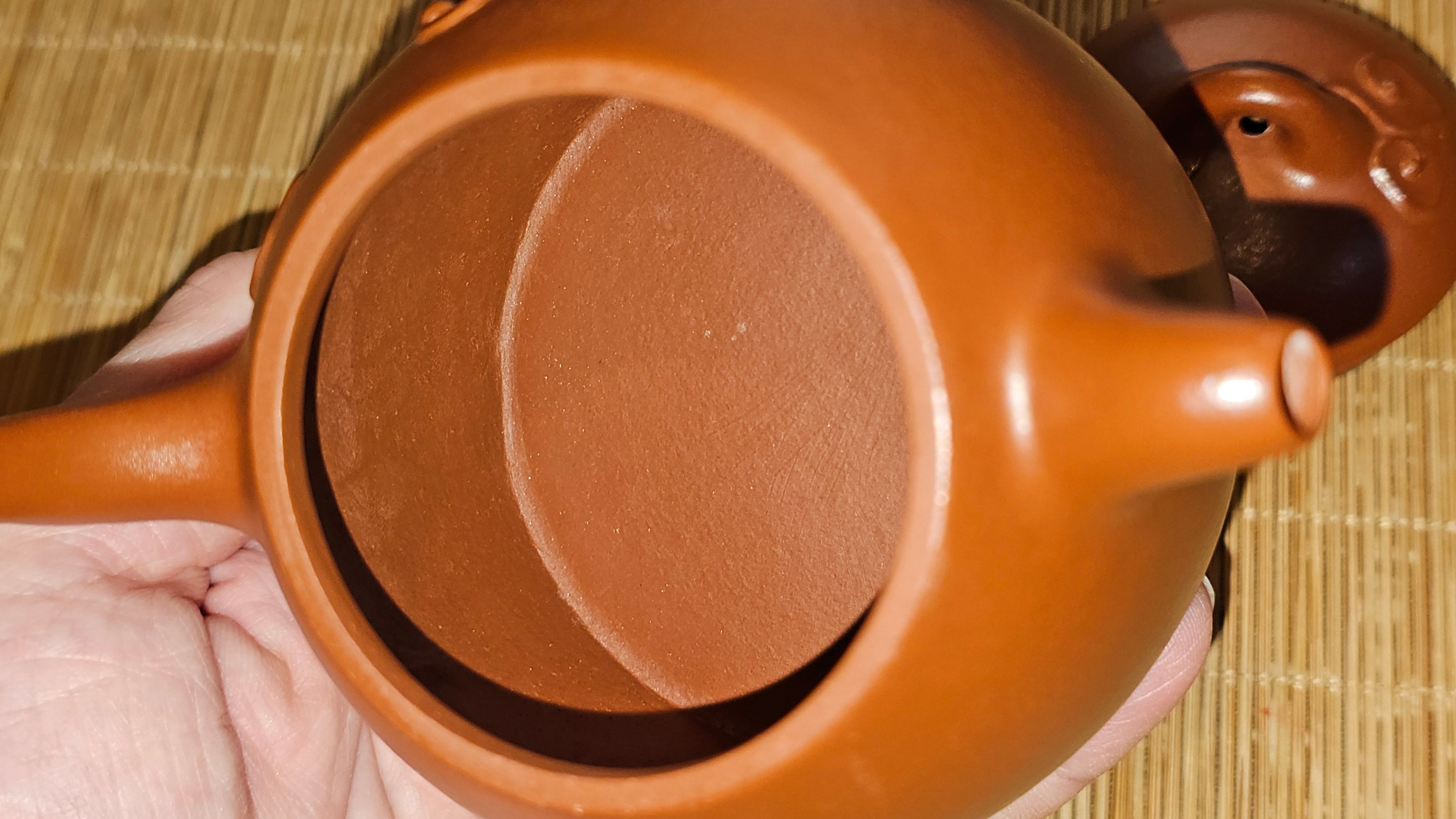 Qin Quan 秦权, with Oriental Clouds Embellishments 云朵贴花工艺, 194.1ml, Xiao Mei Yao Zhu Ni 小煤窑朱泥, by Craftsman Chen Yue Fei 陈跃飞 ~ Congratulations to Mr G.S.! 1226hrs 20th Oct 2025, Manhattan Beach, CA!