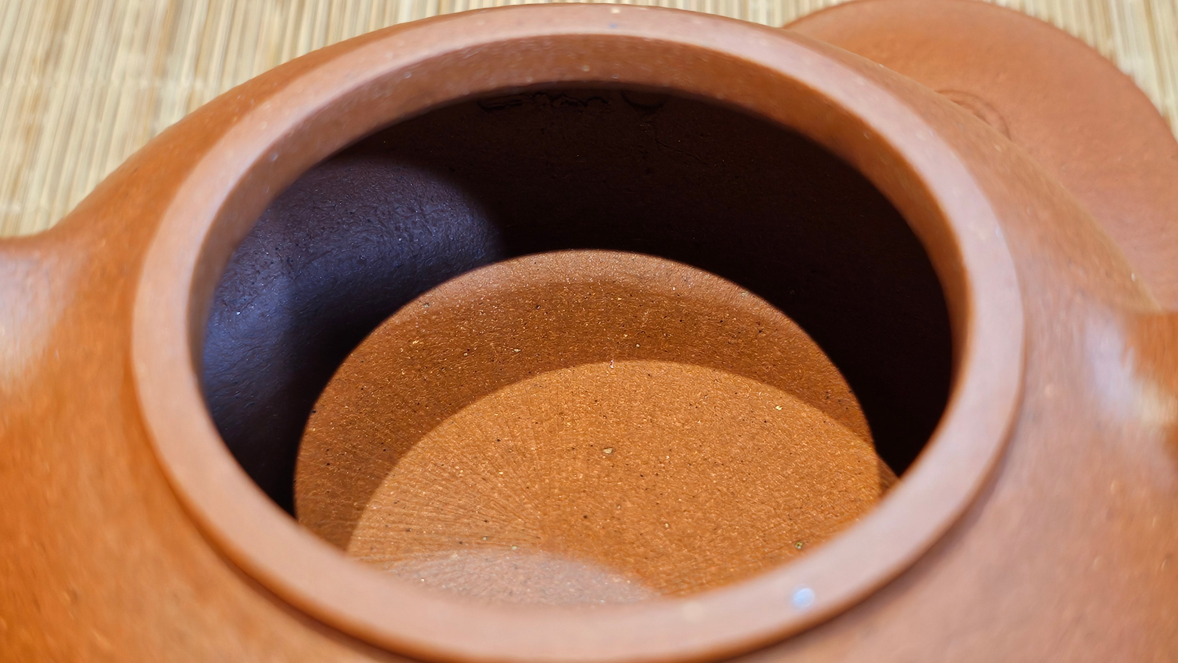 Han Jiang 寒江, 215.0ml, rare Zhu Sha 朱砂 (highest granularity form of ZhuNi), by Craftsman Gu Xiao Ming 顾小明 ~ Congratulations!to Ms S.B.! 1134hrs 26th Oct 2025, Shumen, Bulgaria🇧🇬!