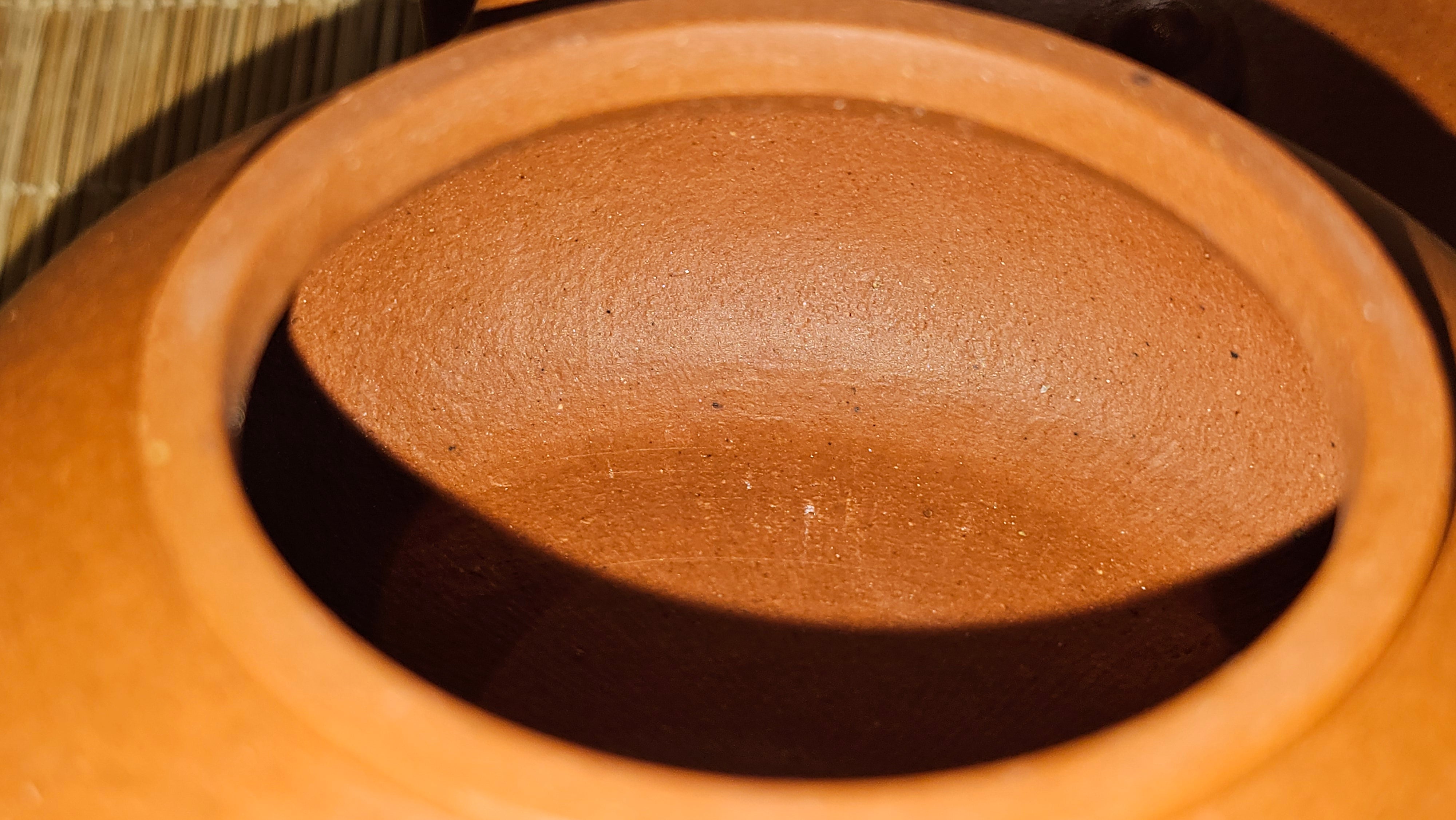 Han Jiang 寒江, 215.0ml, rare Zhu Sha 朱砂 (highest granularity form of ZhuNi), by Craftsman Gu Xiao Ming 顾小明 ~ Congratulations!to Ms S.B.! 1134hrs 26th Oct 2025, Shumen, Bulgaria🇧🇬!