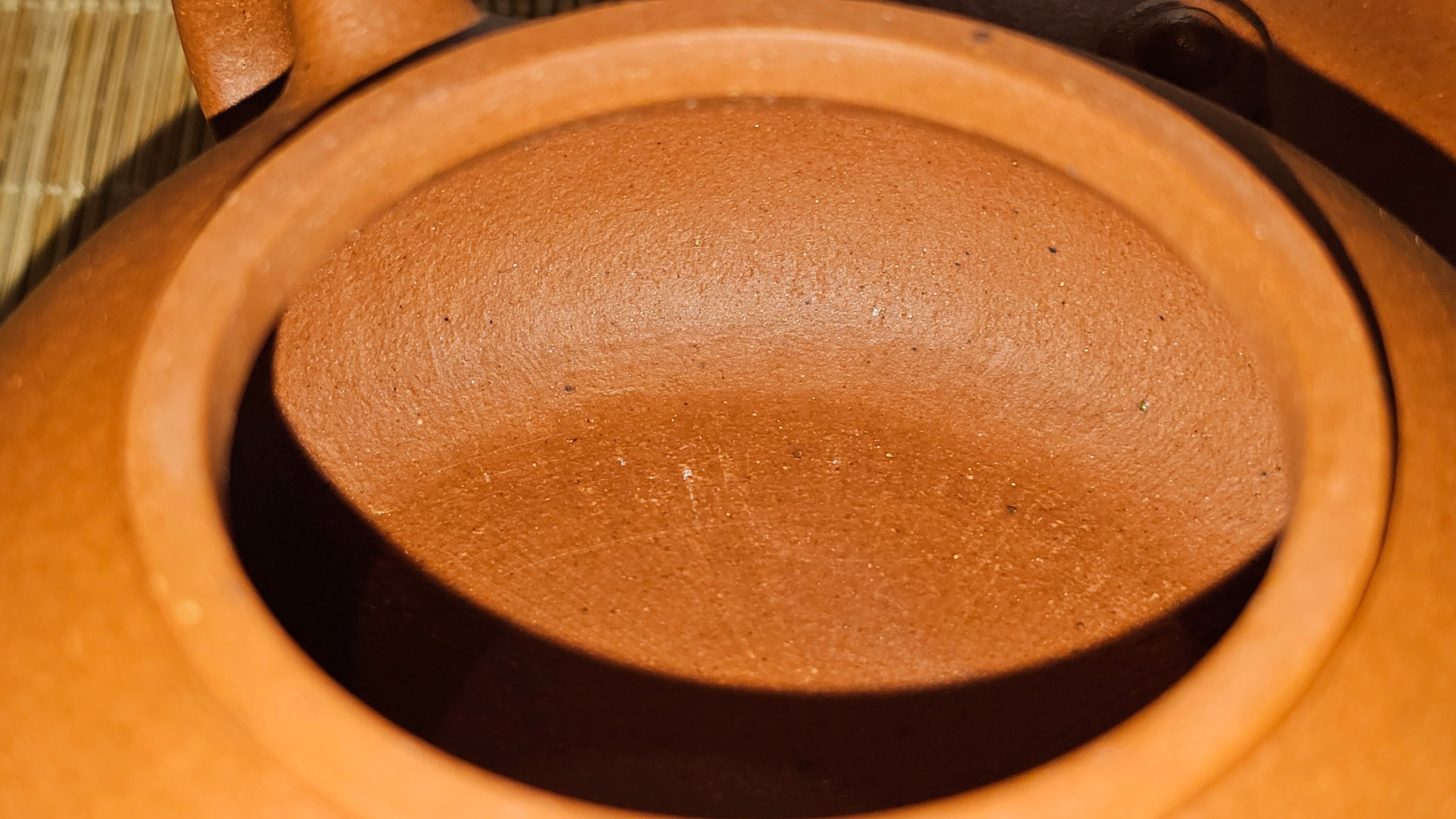 Han Jiang 寒江, 215.0ml, rare Zhu Sha 朱砂 (highest granularity form of ZhuNi), by Craftsman Gu Xiao Ming 顾小明 ~ Congratulations!to Ms S.B.! 1134hrs 26th Oct 2025, Shumen, Bulgaria🇧🇬!