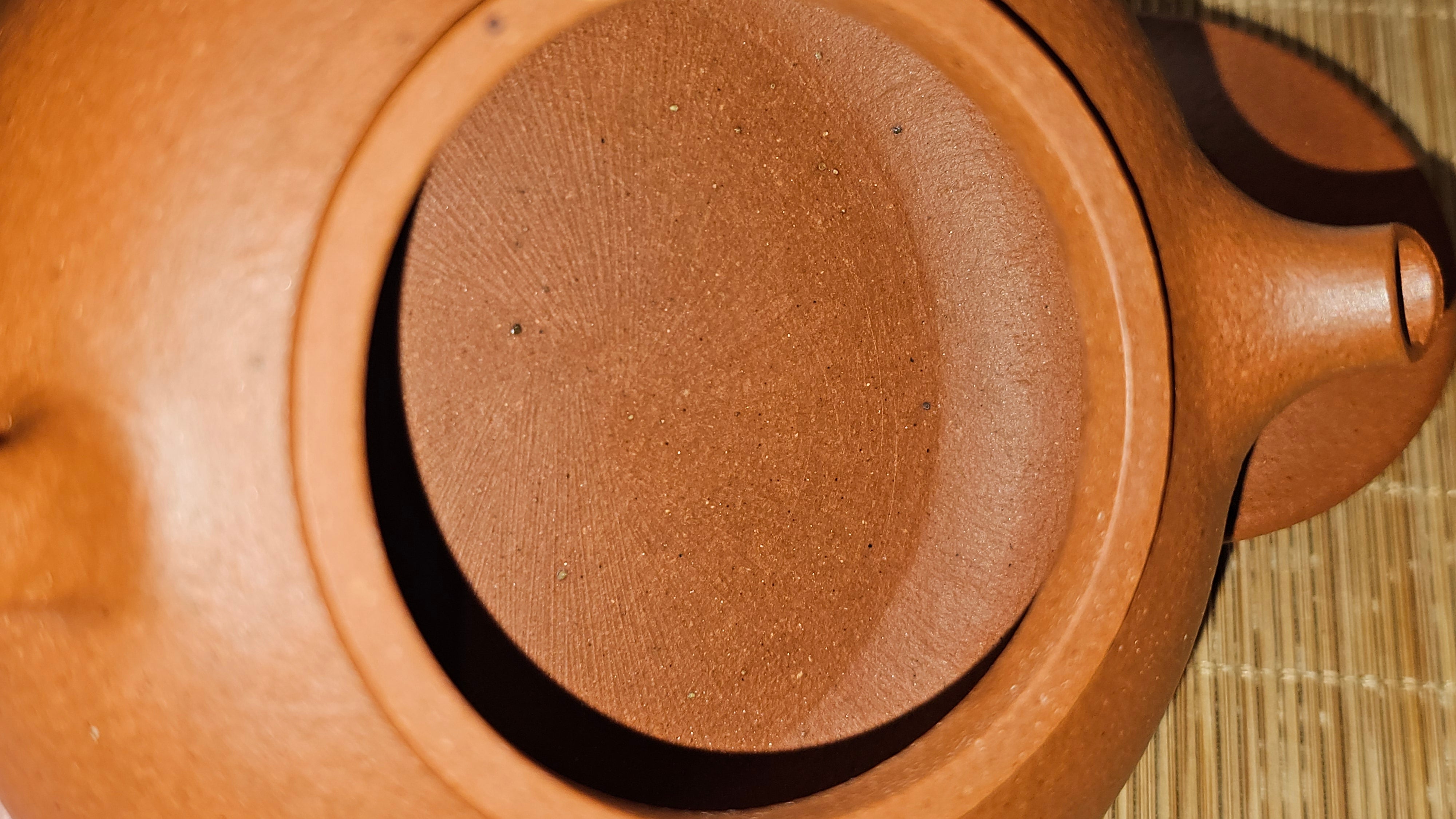 Han Jiang 寒江, 215.0ml, rare Zhu Sha 朱砂 (highest granularity form of ZhuNi), by Craftsman Gu Xiao Ming 顾小明 ~ Congratulations!to Ms S.B.! 1134hrs 26th Oct 2025, Shumen, Bulgaria🇧🇬!