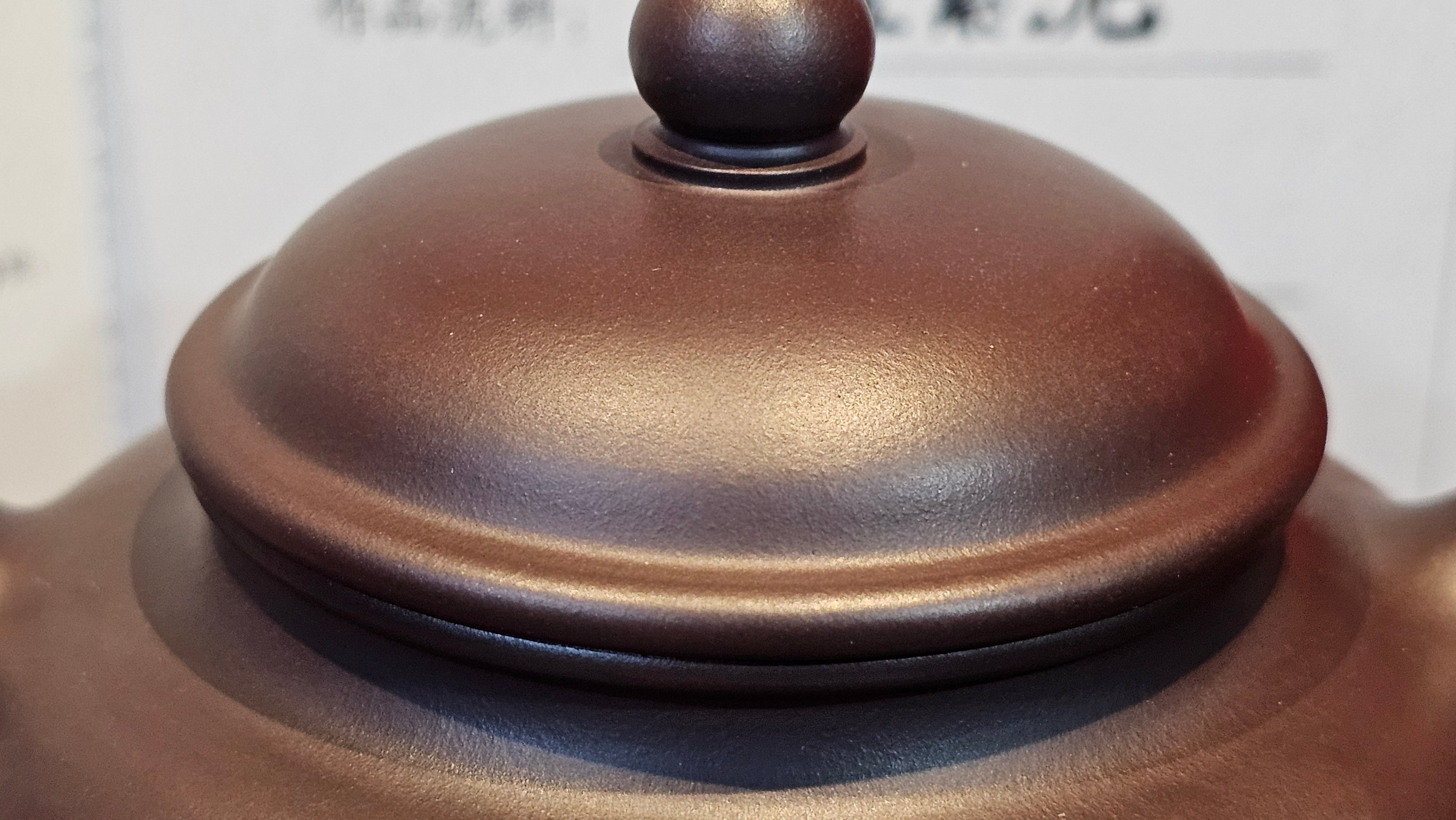 《高耀日》"Gao Yao Ri", 242.3ml, Gao Wen Zi Ni 高温紫泥 ~ Crafted by L3A Consummate Master Artist Li Yan Ru 李艳如 ~ Congratulations!to Mr A.A., 1942hrs 13th Oct 2025, Port Franks! Canada🇨🇦!