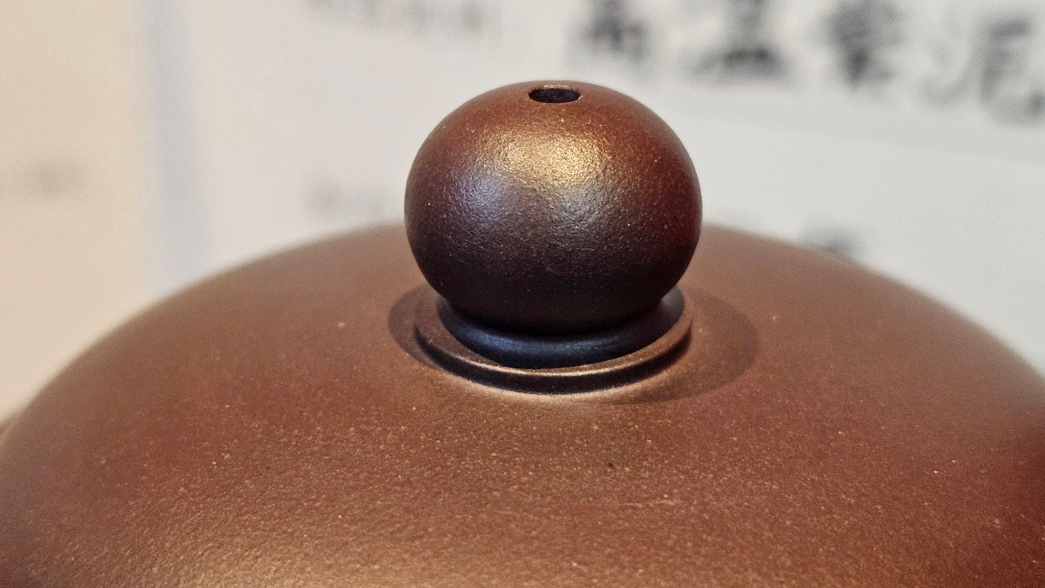 《高耀日》"Gao Yao Ri", 242.3ml, Gao Wen Zi Ni 高温紫泥 ~ Crafted by L3A Consummate Master Artist Li Yan Ru 李艳如 ~ Congratulations!to Mr A.A., 1942hrs 13th Oct 2025, Port Franks! Canada🇨🇦!