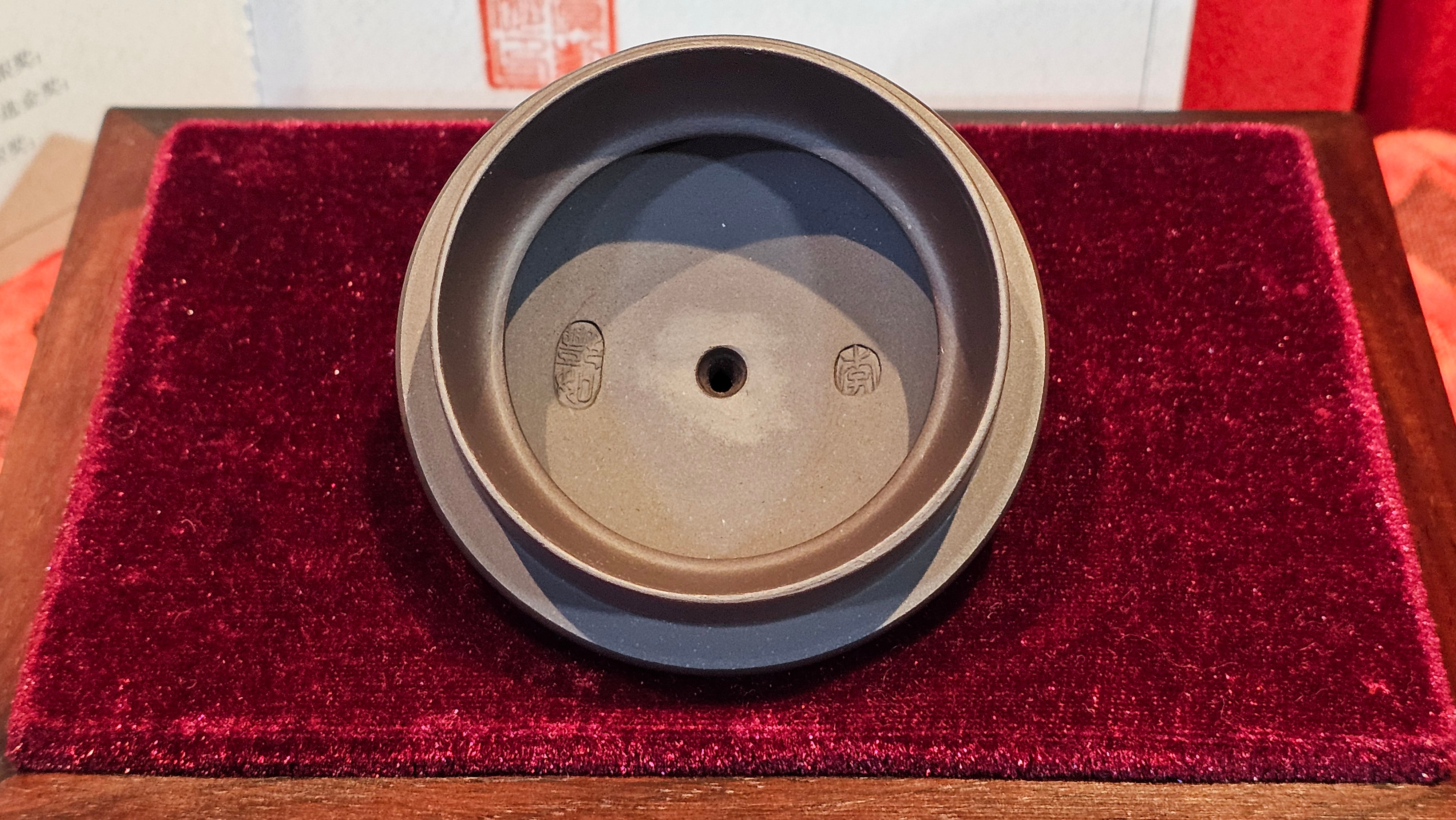 《高耀日》"Gao Yao Ri", 242.3ml, Gao Wen Zi Ni 高温紫泥 ~ Crafted by L3A Consummate Master Artist Li Yan Ru 李艳如 ~ Congratulations!to Mr A.A., 1942hrs 13th Oct 2025, Port Franks! Canada🇨🇦!