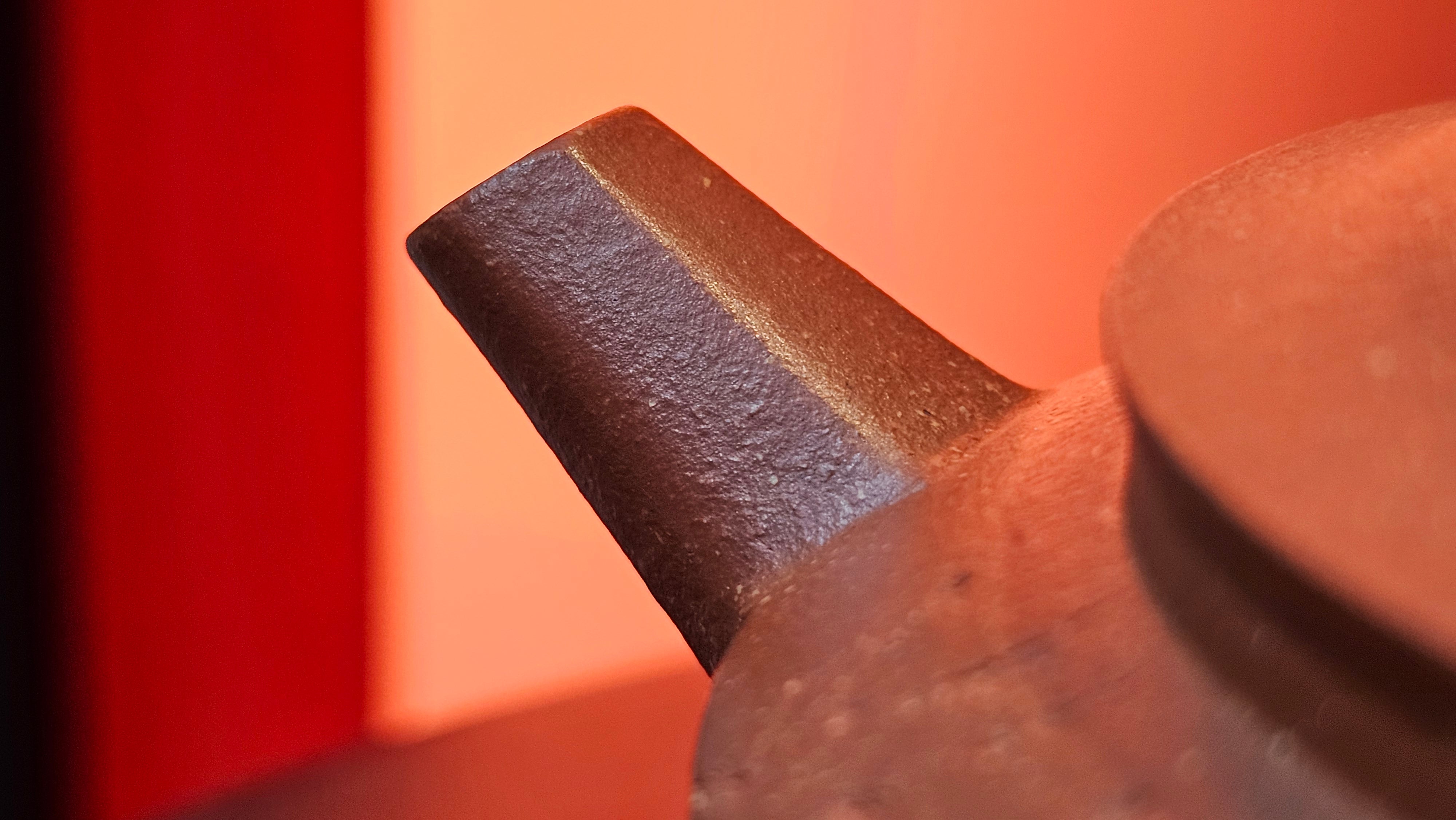 Zhou Pan《周盘》, 166.8ml, Hong Jiang Po Ni 红降坡泥, by Craftsman Zhu Shu 朱舒!~Engraving of Bamboos and Verse by Craftsman Mu Shan 牧山 ~!Congratulations!to Mr C.B., 0117hrs 13th Oct 2025. Inglewood! CA.