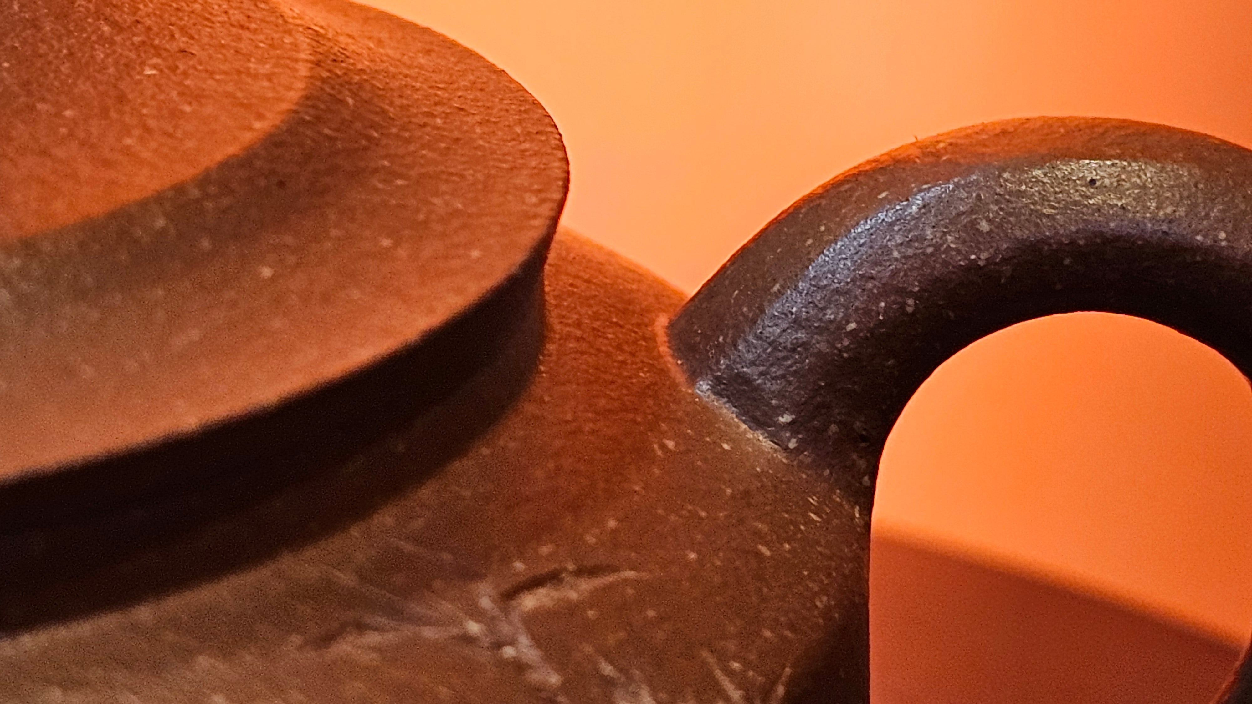 Zhou Pan《周盘》, 166.8ml, Hong Jiang Po Ni 红降坡泥, by Craftsman Zhu Shu 朱舒!~Engraving of Bamboos and Verse by Craftsman Mu Shan 牧山 ~!Congratulations!to Mr C.B., 0117hrs 13th Oct 2025. Inglewood! CA.