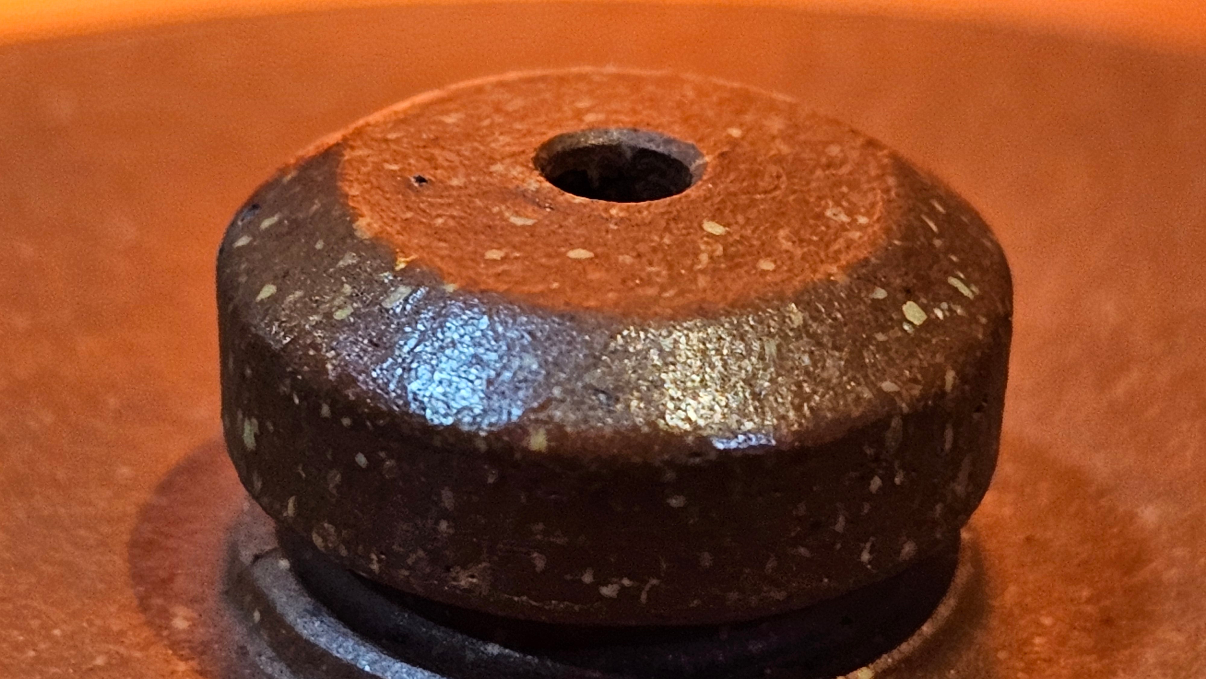 Zhou Pan《周盘》, 166.8ml, Hong Jiang Po Ni 红降坡泥, by Craftsman Zhu Shu 朱舒!~Engraving of Bamboos and Verse by Craftsman Mu Shan 牧山 ~!Congratulations!to Mr C.B., 0117hrs 13th Oct 2025. Inglewood! CA.