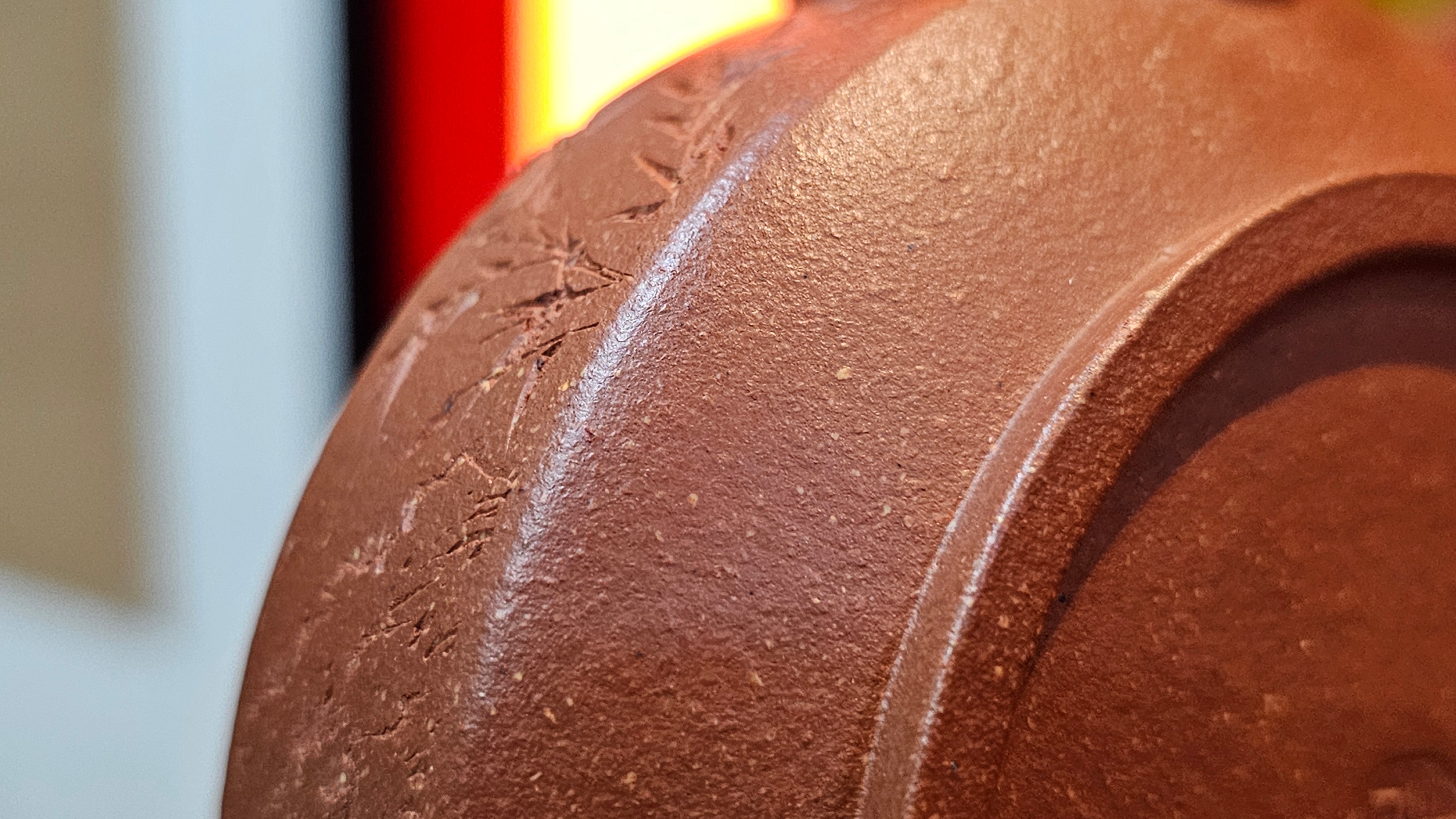 Zhou Pan《周盘》, 166.8ml, Hong Jiang Po Ni 红降坡泥, by Craftsman Zhu Shu 朱舒!~Engraving of Bamboos and Verse by Craftsman Mu Shan 牧山 ~!Congratulations!to Mr C.B., 0117hrs 13th Oct 2025. Inglewood! CA.