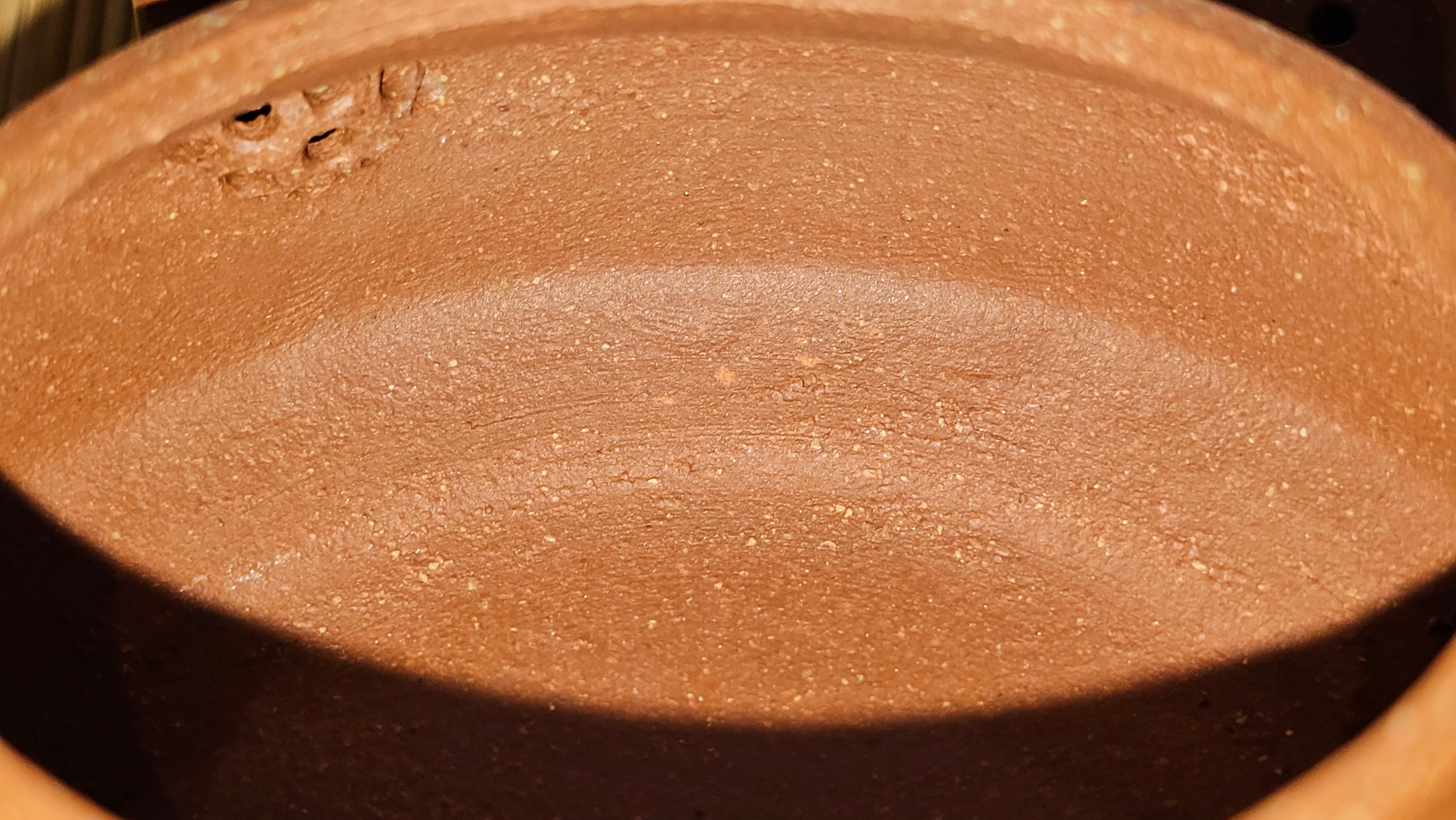 Zhou Pan《周盘》, 166.8ml, Hong Jiang Po Ni 红降坡泥, by Craftsman Zhu Shu 朱舒!~Engraving of Bamboos and Verse by Craftsman Mu Shan 牧山 ~!Congratulations!to Mr C.B., 0117hrs 13th Oct 2025. Inglewood! CA.