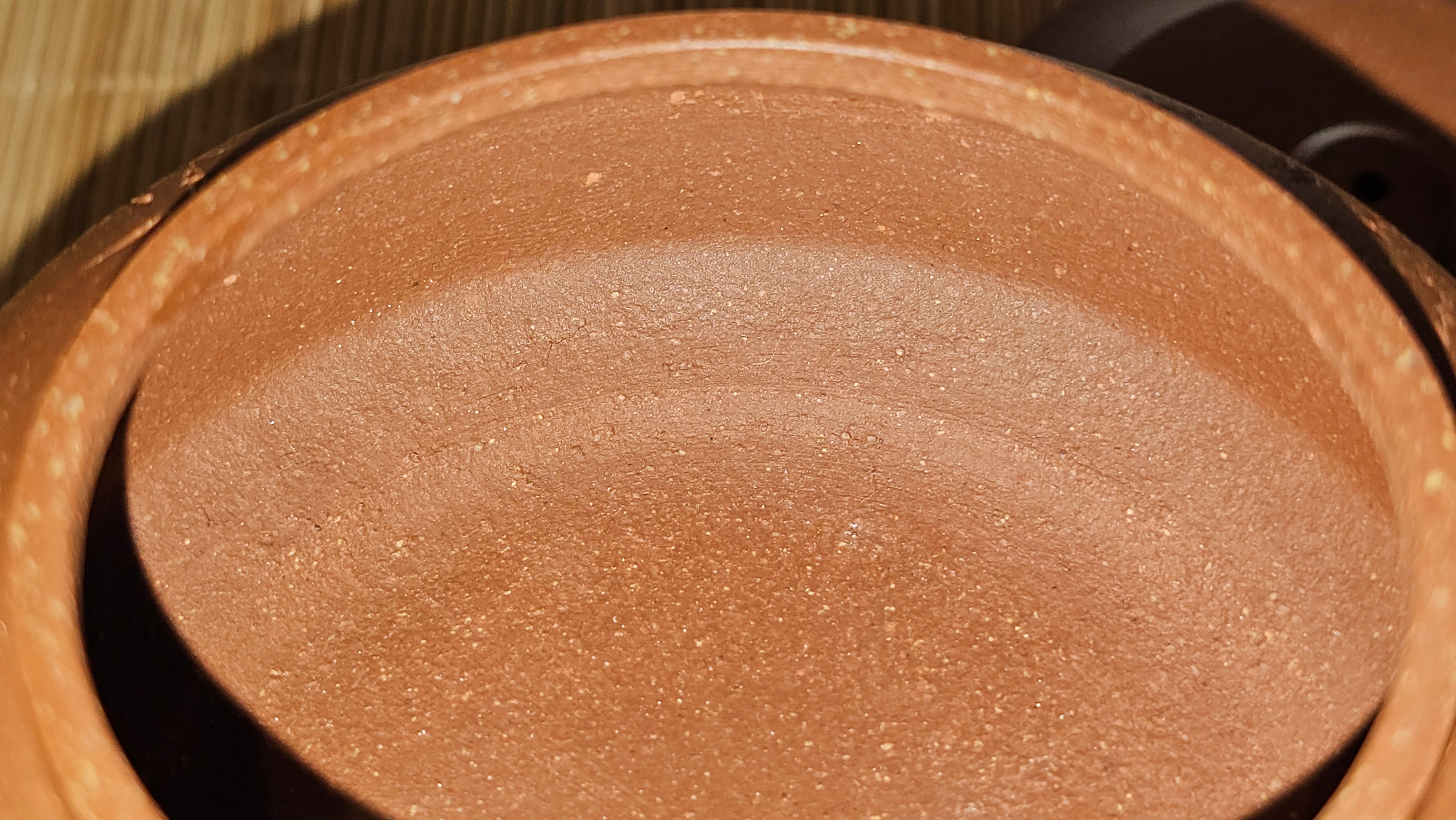 Zhou Pan《周盘》, 166.8ml, Hong Jiang Po Ni 红降坡泥, by Craftsman Zhu Shu 朱舒!~Engraving of Bamboos and Verse by Craftsman Mu Shan 牧山 ~!Congratulations!to Mr C.B., 0117hrs 13th Oct 2025. Inglewood! CA.