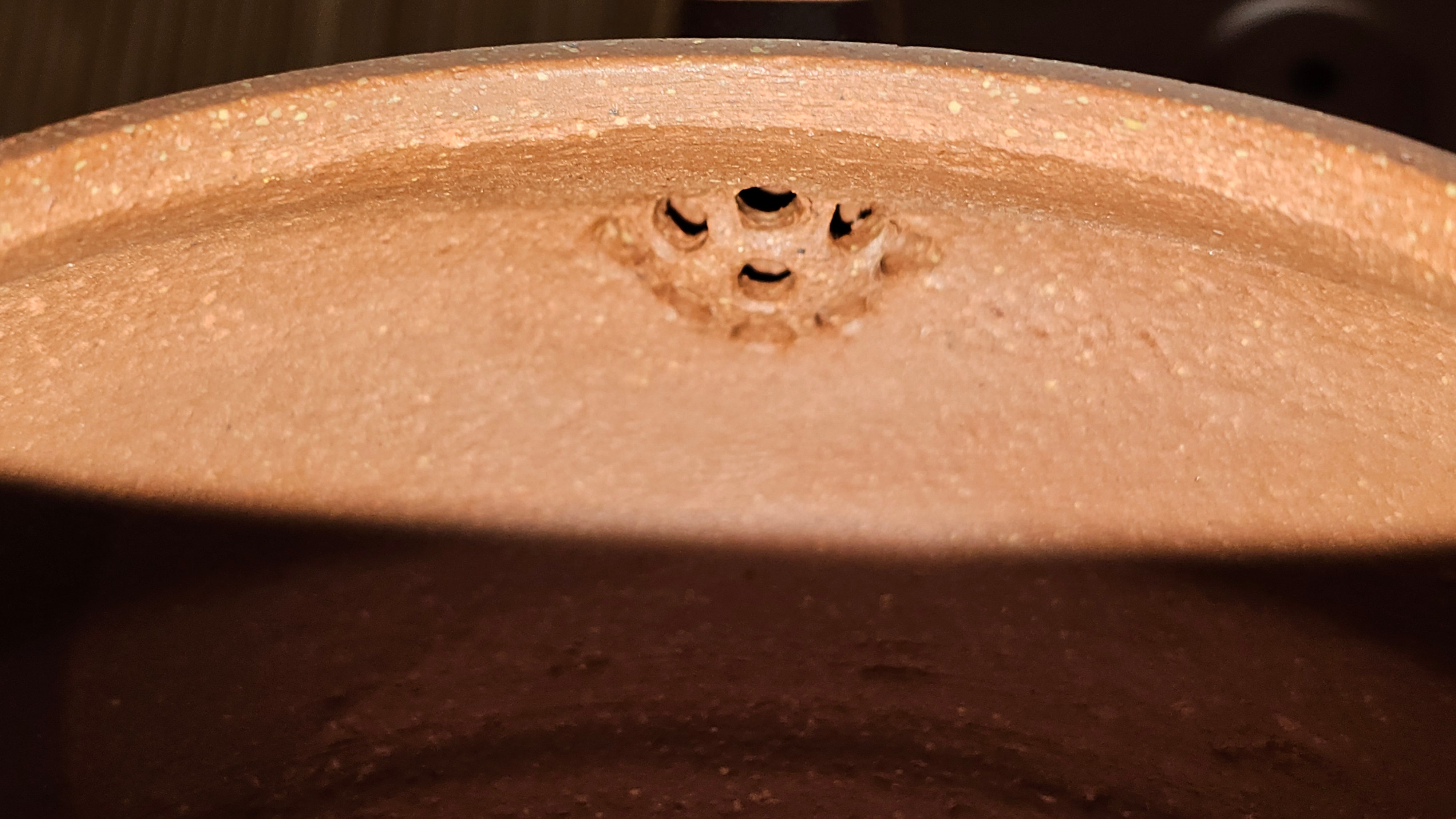 Zhou Pan《周盘》, 166.8ml, Hong Jiang Po Ni 红降坡泥, by Craftsman Zhu Shu 朱舒!~Engraving of Bamboos and Verse by Craftsman Mu Shan 牧山 ~!Congratulations!to Mr C.B., 0117hrs 13th Oct 2025. Inglewood! CA.