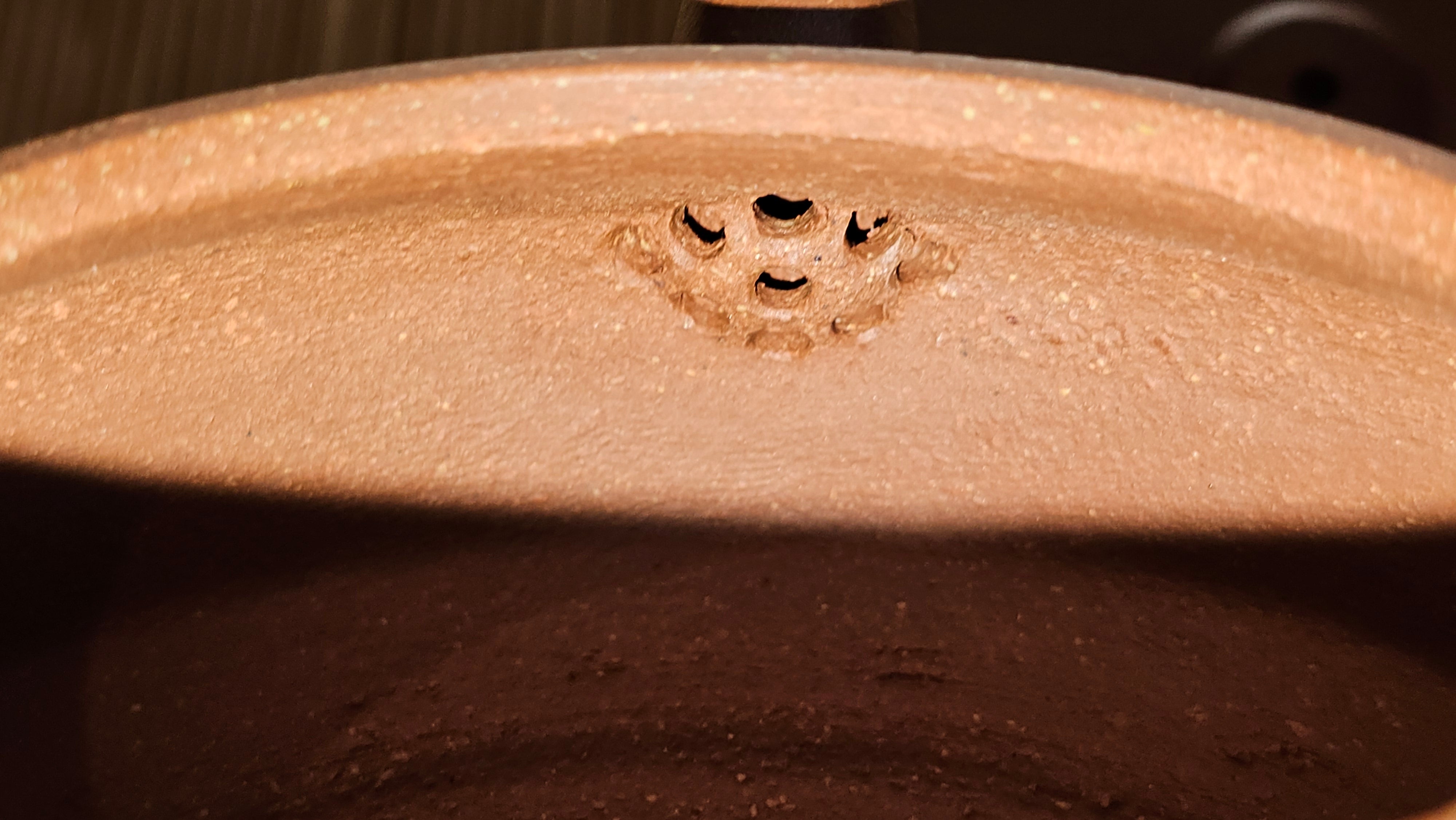 Zhou Pan《周盘》, 166.8ml, Hong Jiang Po Ni 红降坡泥, by Craftsman Zhu Shu 朱舒!~Engraving of Bamboos and Verse by Craftsman Mu Shan 牧山 ~!Congratulations!to Mr C.B., 0117hrs 13th Oct 2025. Inglewood! CA.