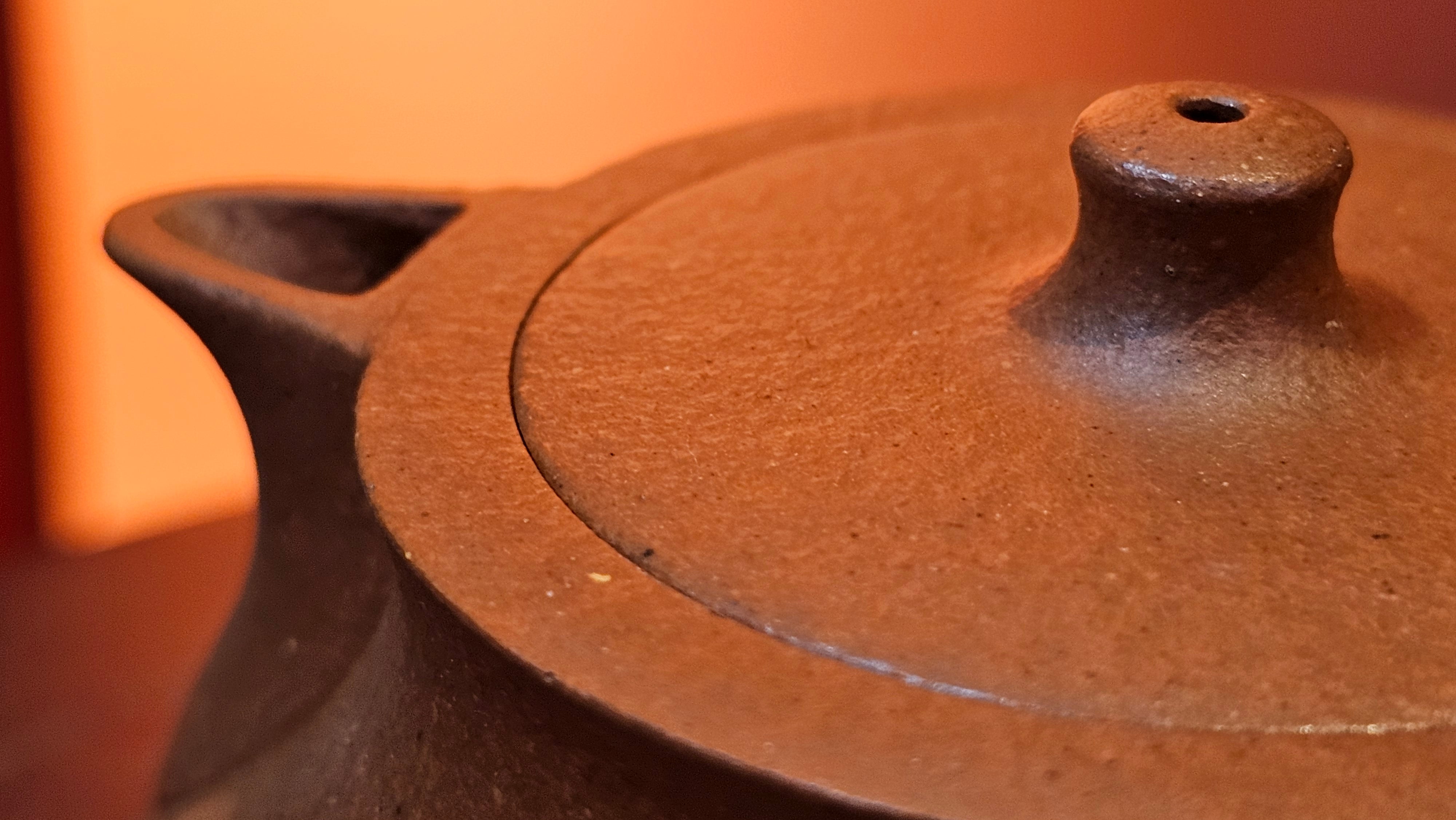 Le Rong 乐荣, 123.0ml, rare Zhu Sha 朱砂 (highest granularity form of ZhuNi), by Craftsman Gu Xiao Ming 顾小明 ~ Congratulations!to Mr S.L.! 2041hrs 13th Oct 2025, Copenhagen, Denmark🇩🇰!