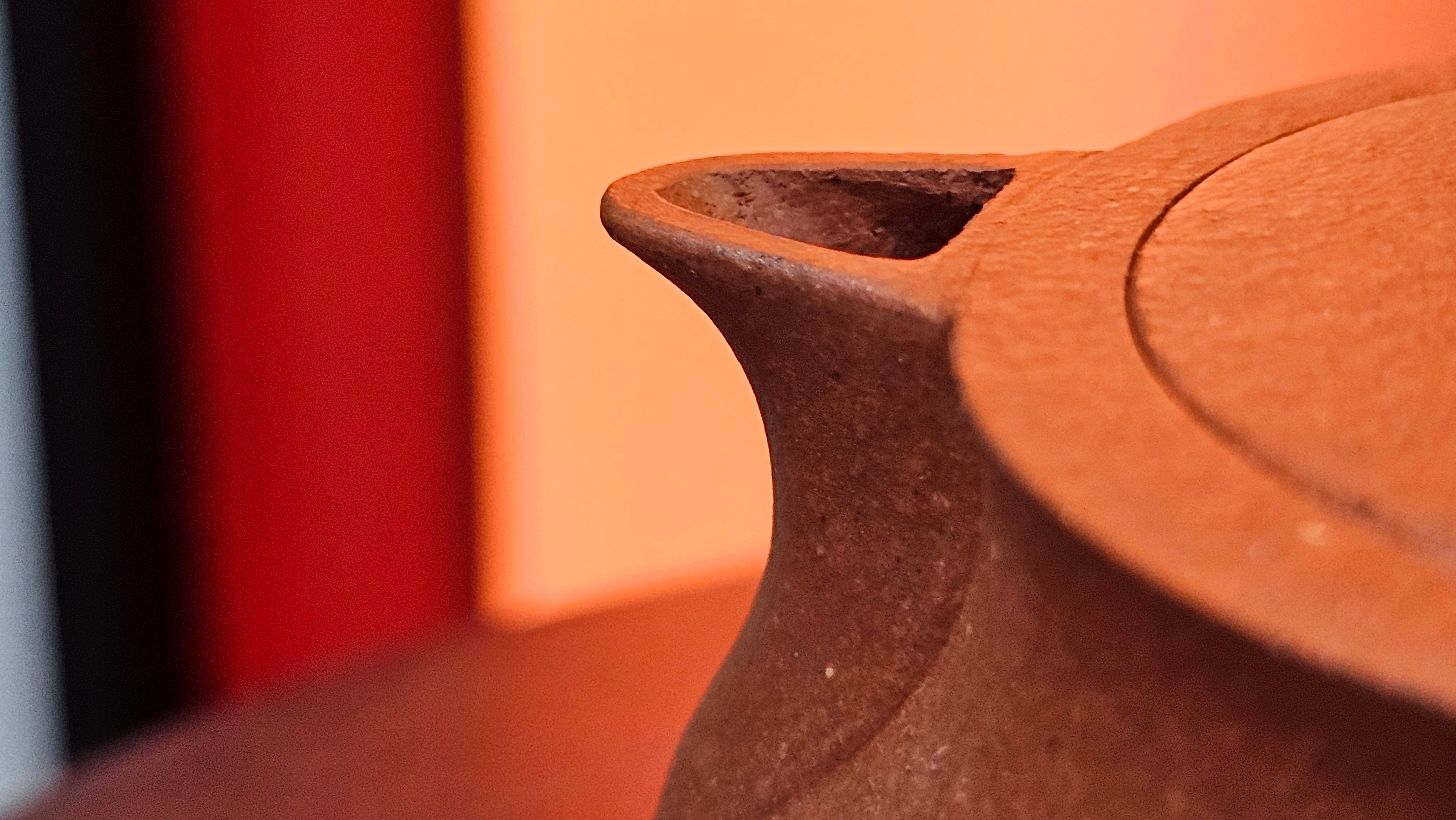 Le Rong 乐荣, 123.0ml, rare Zhu Sha 朱砂 (highest granularity form of ZhuNi), by Craftsman Gu Xiao Ming 顾小明 ~ Congratulations!to Mr S.L.! 2041hrs 13th Oct 2025, Copenhagen, Denmark🇩🇰!