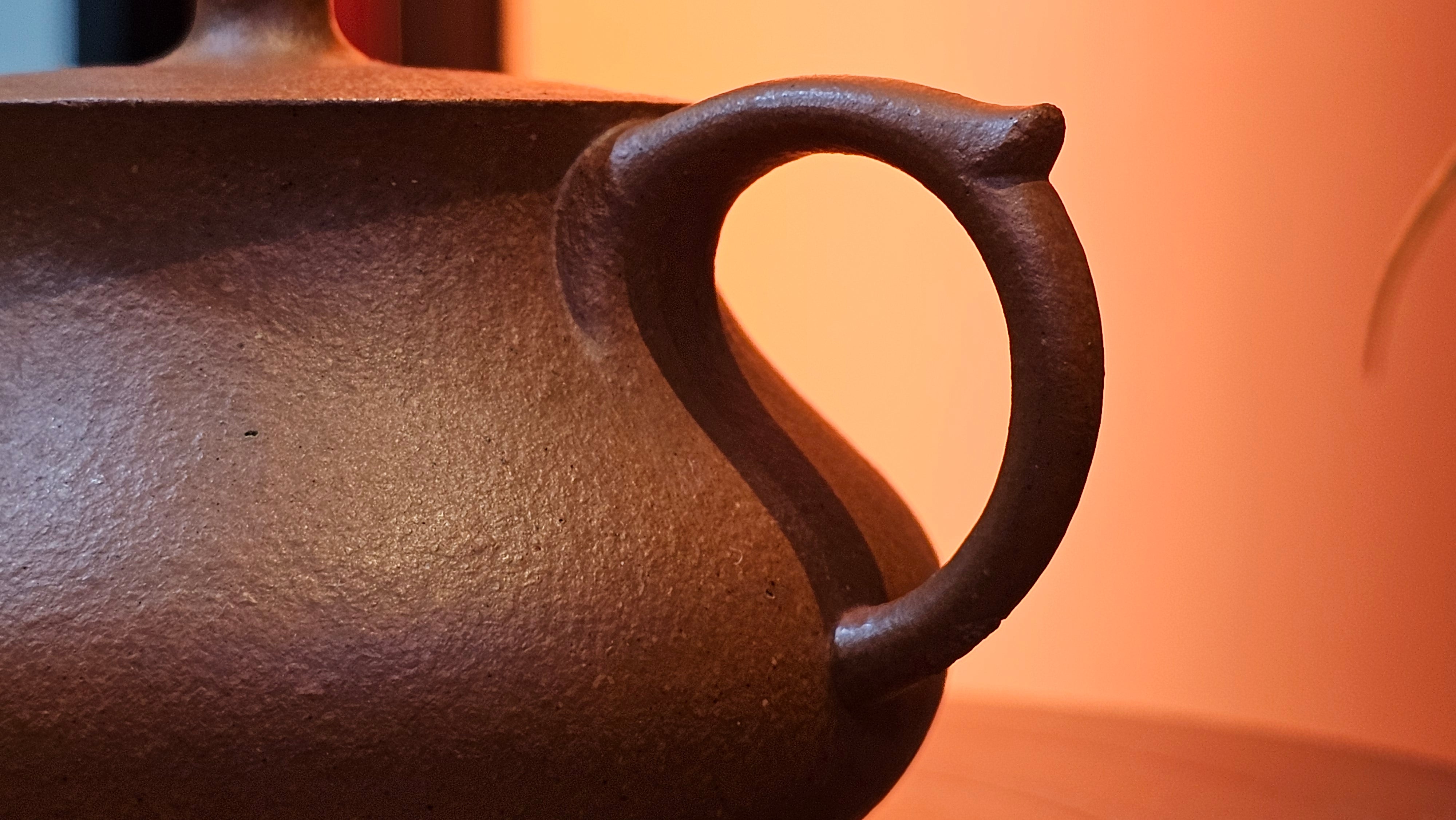 Le Rong 乐荣, 123.0ml, rare Zhu Sha 朱砂 (highest granularity form of ZhuNi), by Craftsman Gu Xiao Ming 顾小明 ~ Congratulations!to Mr S.L.! 2041hrs 13th Oct 2025, Copenhagen, Denmark🇩🇰!