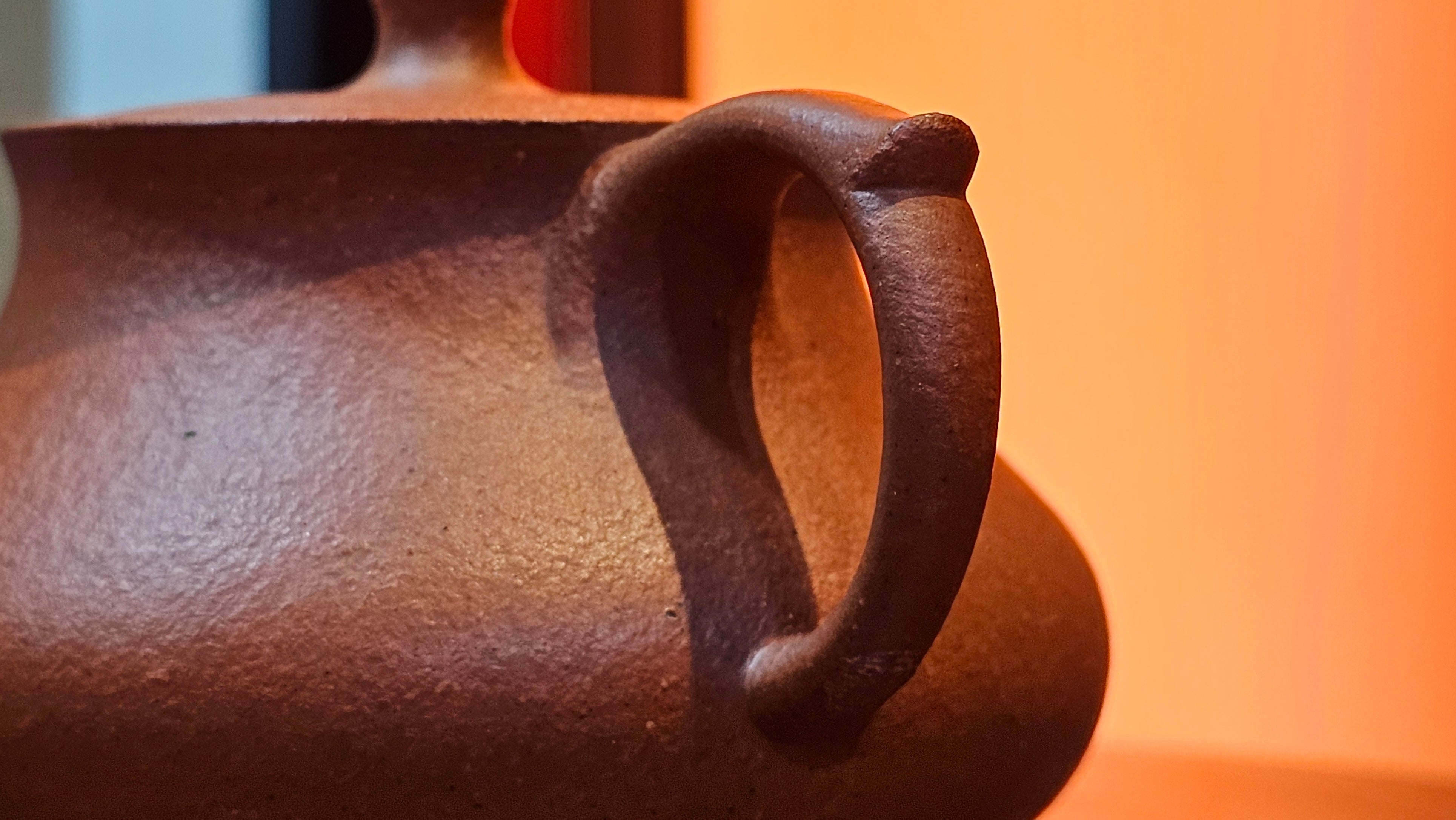 Le Rong 乐荣, 123.0ml, rare Zhu Sha 朱砂 (highest granularity form of ZhuNi), by Craftsman Gu Xiao Ming 顾小明 ~ Congratulations!to Mr S.L.! 2041hrs 13th Oct 2025, Copenhagen, Denmark🇩🇰!