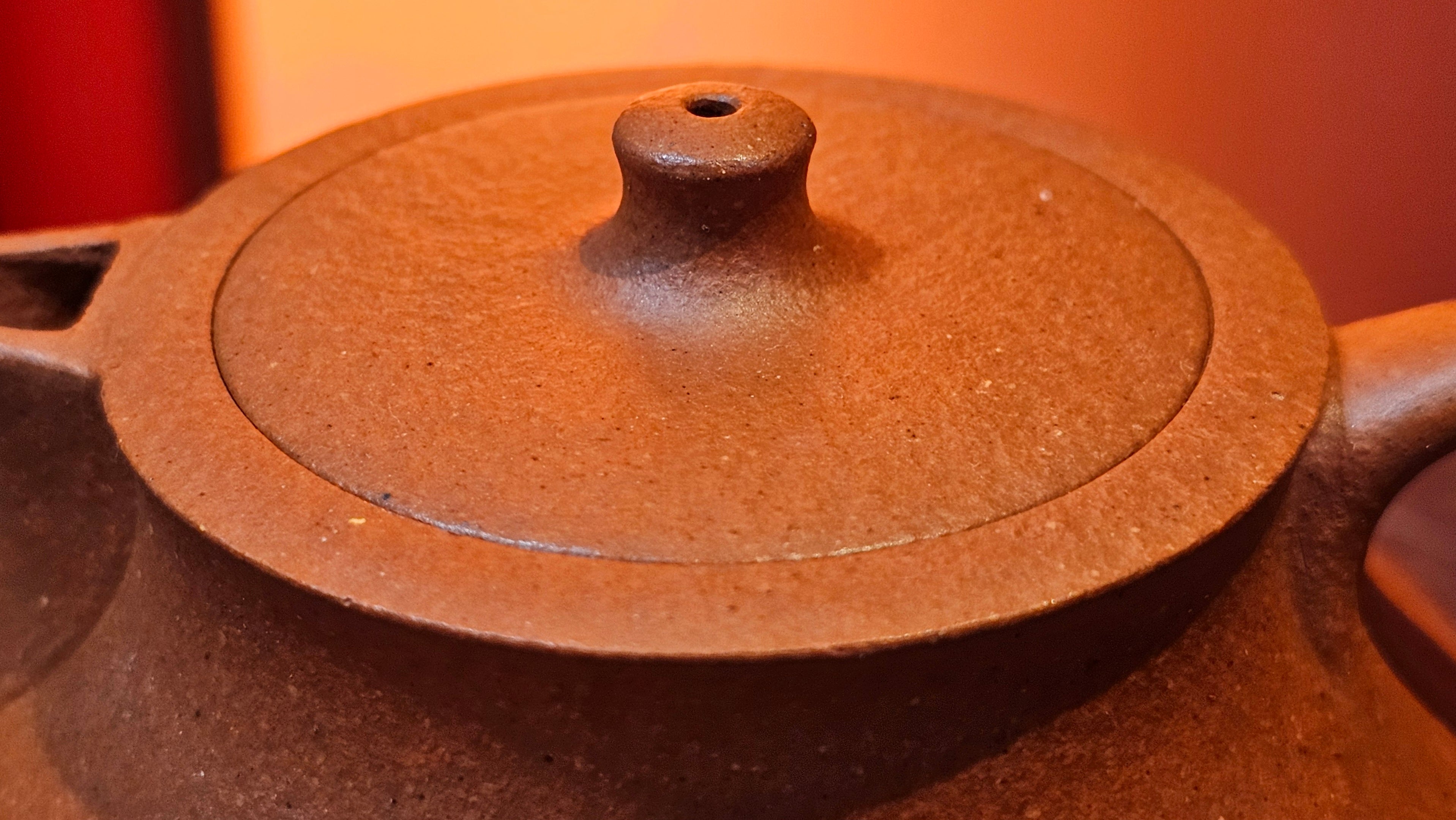 Le Rong 乐荣, 123.0ml, rare Zhu Sha 朱砂 (highest granularity form of ZhuNi), by Craftsman Gu Xiao Ming 顾小明 ~ Congratulations!to Mr S.L.! 2041hrs 13th Oct 2025, Copenhagen, Denmark🇩🇰!