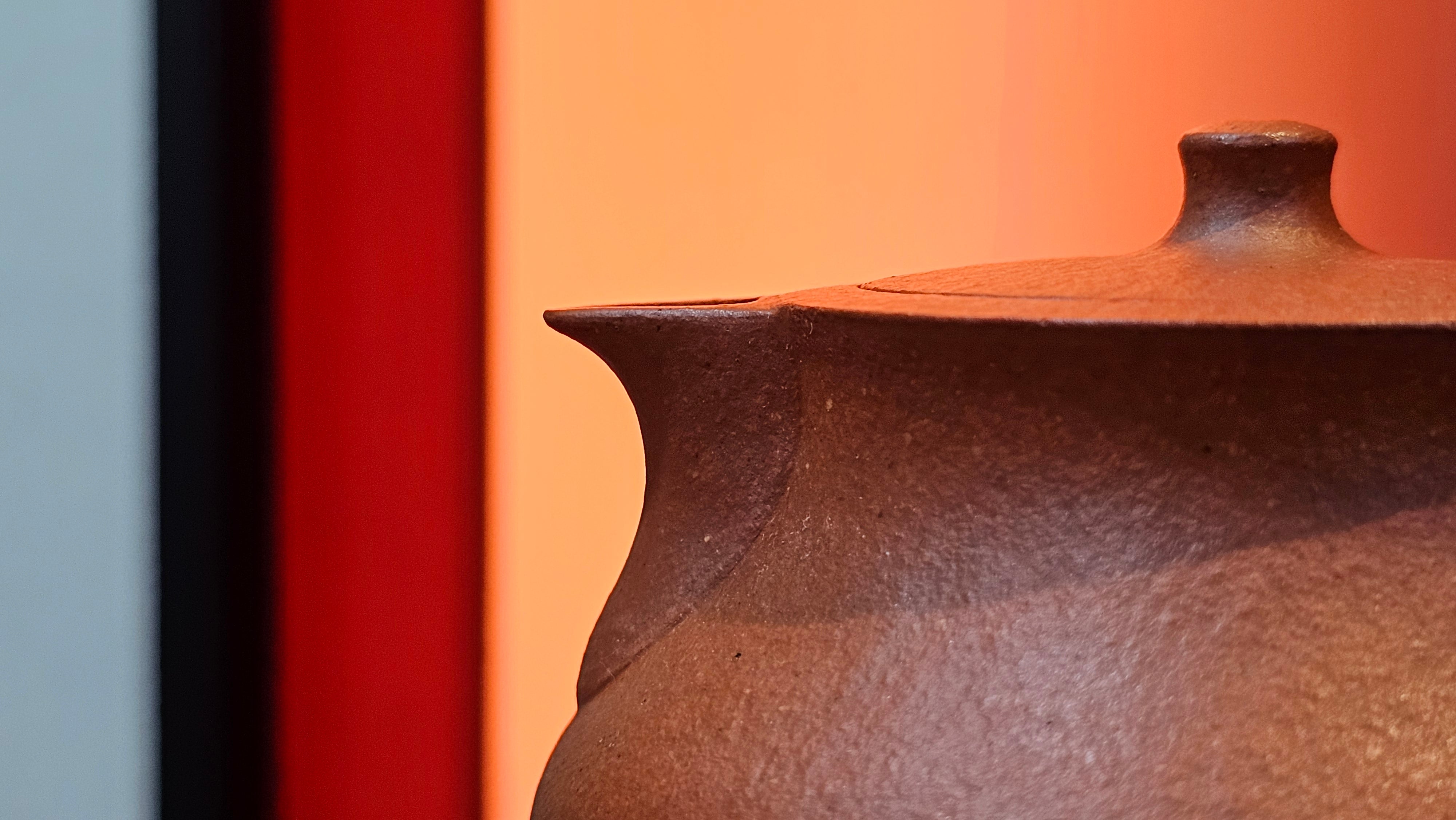 Le Rong 乐荣, 123.0ml, rare Zhu Sha 朱砂 (highest granularity form of ZhuNi), by Craftsman Gu Xiao Ming 顾小明 ~ Congratulations!to Mr S.L.! 2041hrs 13th Oct 2025, Copenhagen, Denmark🇩🇰!