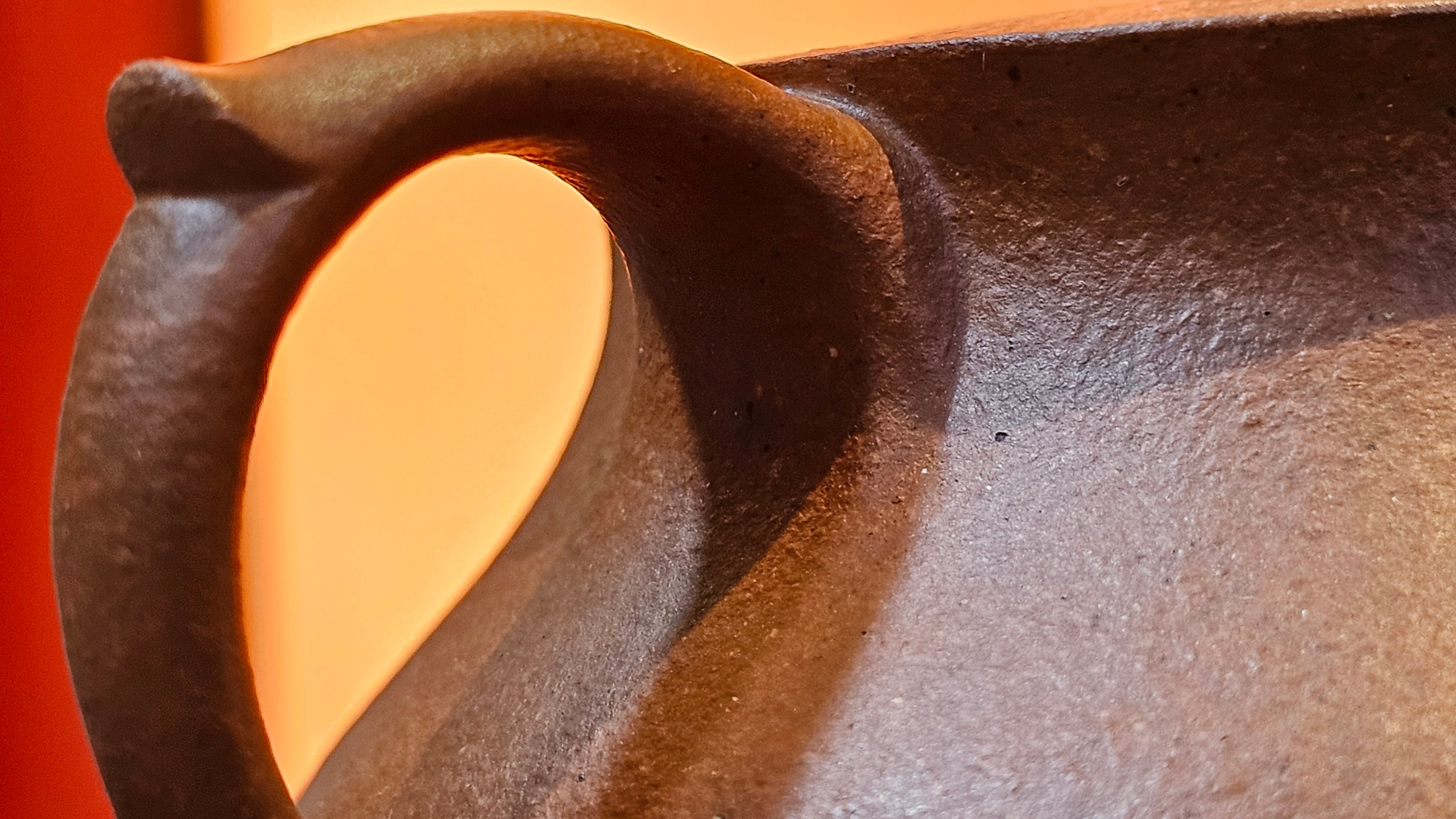 Le Rong 乐荣, 123.0ml, rare Zhu Sha 朱砂 (highest granularity form of ZhuNi), by Craftsman Gu Xiao Ming 顾小明 ~ Congratulations!to Mr S.L.! 2041hrs 13th Oct 2025, Copenhagen, Denmark🇩🇰!