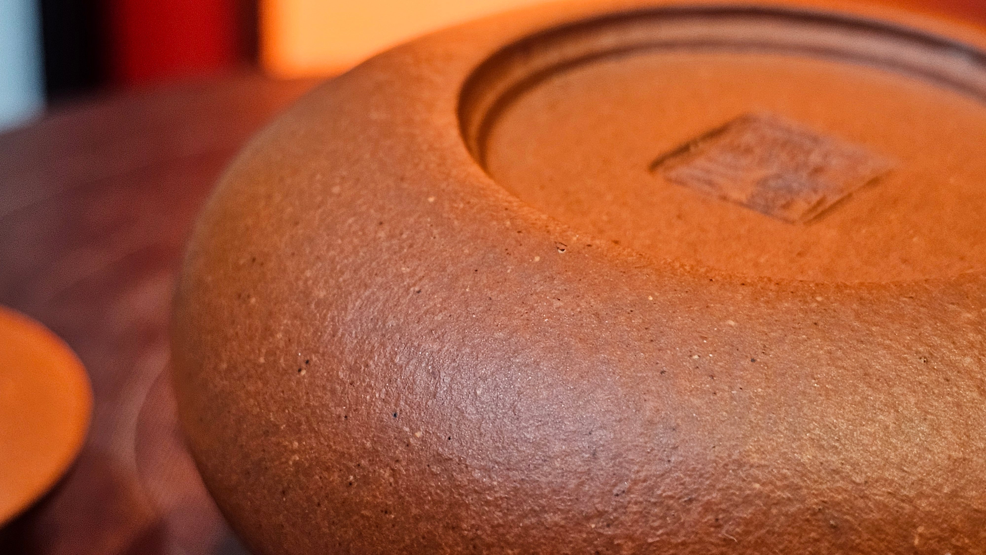 Le Rong 乐荣, 123.0ml, rare Zhu Sha 朱砂 (highest granularity form of ZhuNi), by Craftsman Gu Xiao Ming 顾小明 ~ Congratulations!to Mr S.L.! 2041hrs 13th Oct 2025, Copenhagen, Denmark🇩🇰!