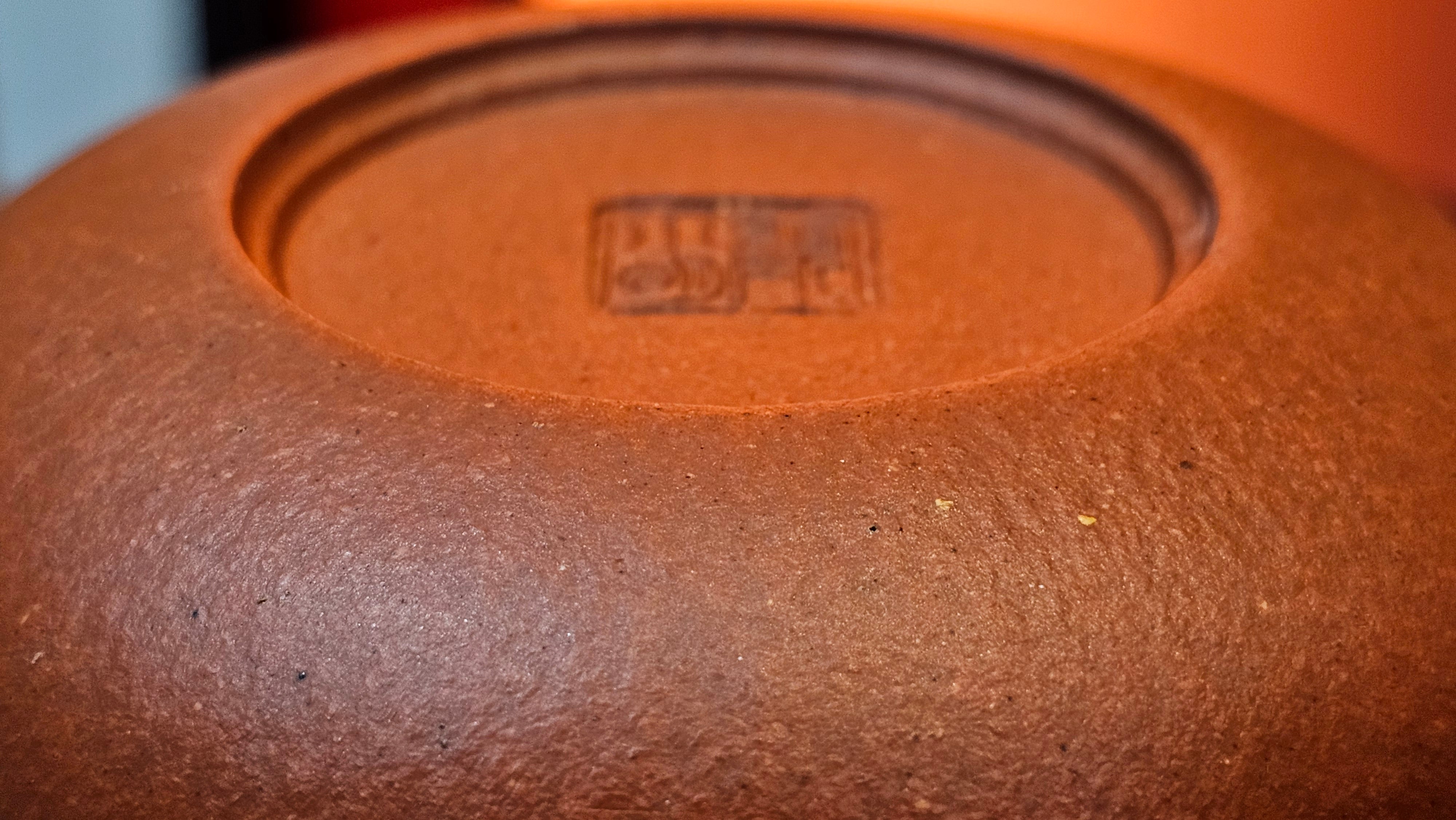 Le Rong 乐荣, 123.0ml, rare Zhu Sha 朱砂 (highest granularity form of ZhuNi), by Craftsman Gu Xiao Ming 顾小明 ~ Congratulations!to Mr S.L.! 2041hrs 13th Oct 2025, Copenhagen, Denmark🇩🇰!