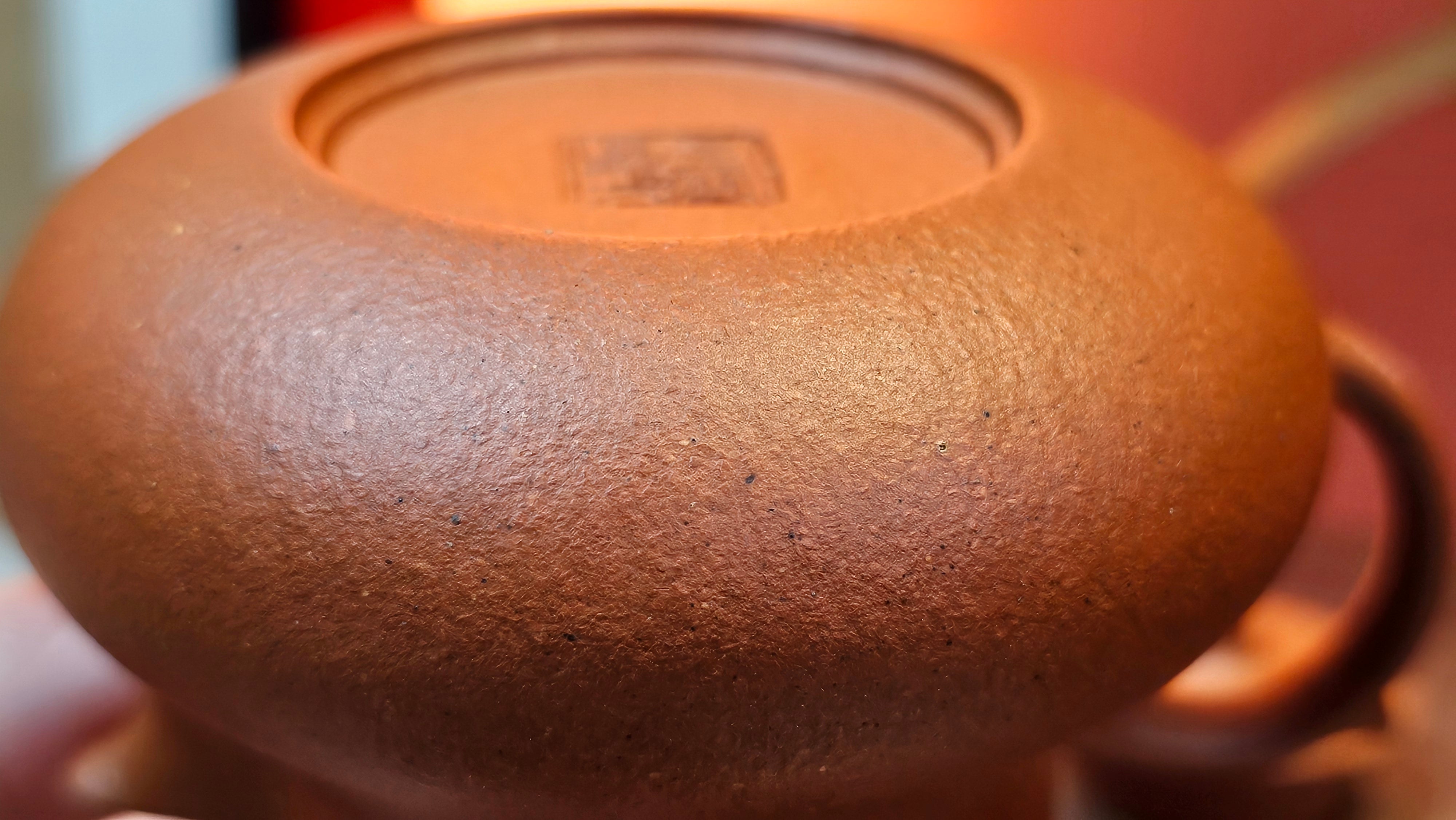 Le Rong 乐荣, 123.0ml, rare Zhu Sha 朱砂 (highest granularity form of ZhuNi), by Craftsman Gu Xiao Ming 顾小明 ~ Congratulations!to Mr S.L.! 2041hrs 13th Oct 2025, Copenhagen, Denmark🇩🇰!