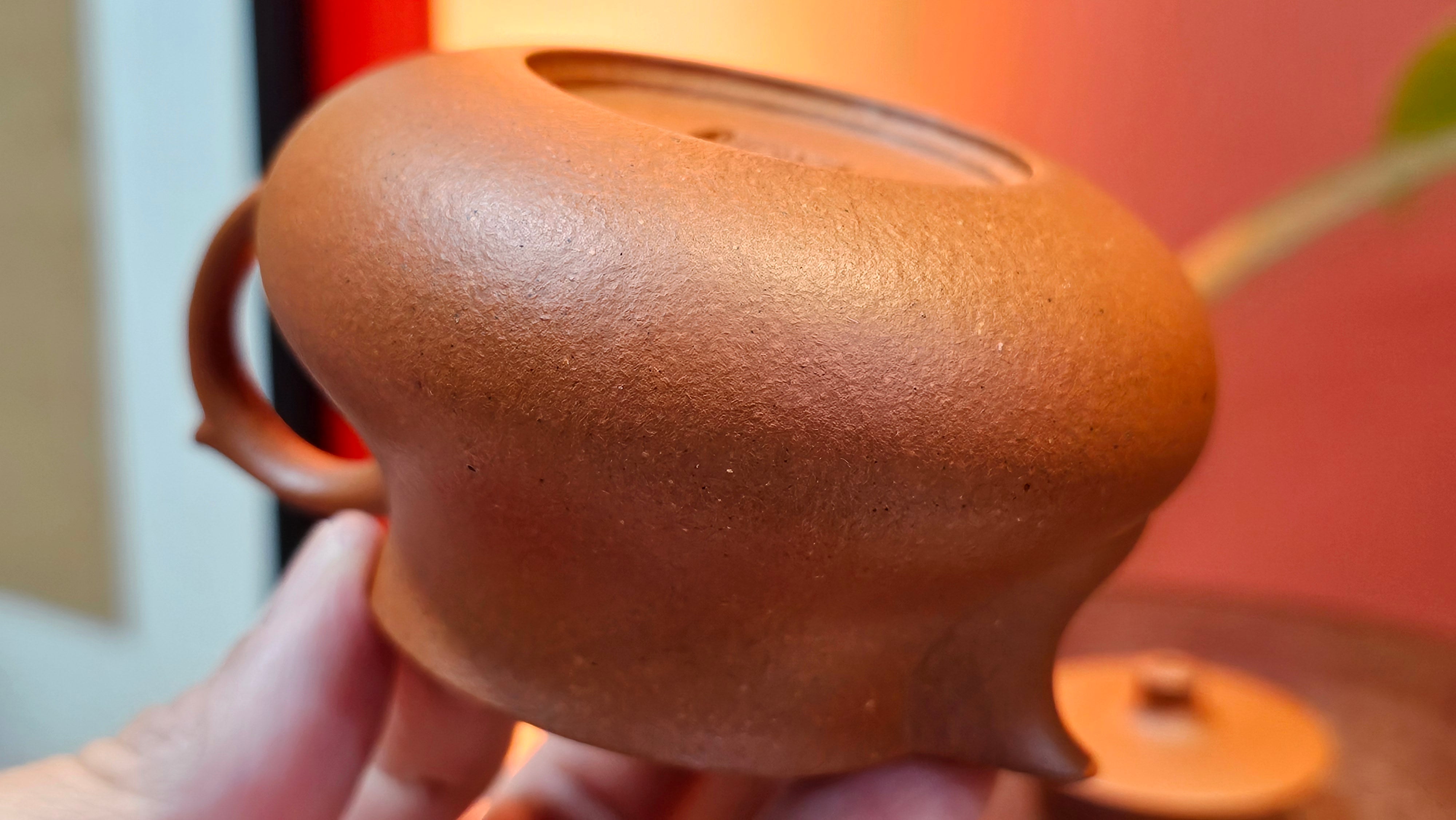 Le Rong 乐荣, 123.0ml, rare Zhu Sha 朱砂 (highest granularity form of ZhuNi), by Craftsman Gu Xiao Ming 顾小明 ~ Congratulations!to Mr S.L.! 2041hrs 13th Oct 2025, Copenhagen, Denmark🇩🇰!