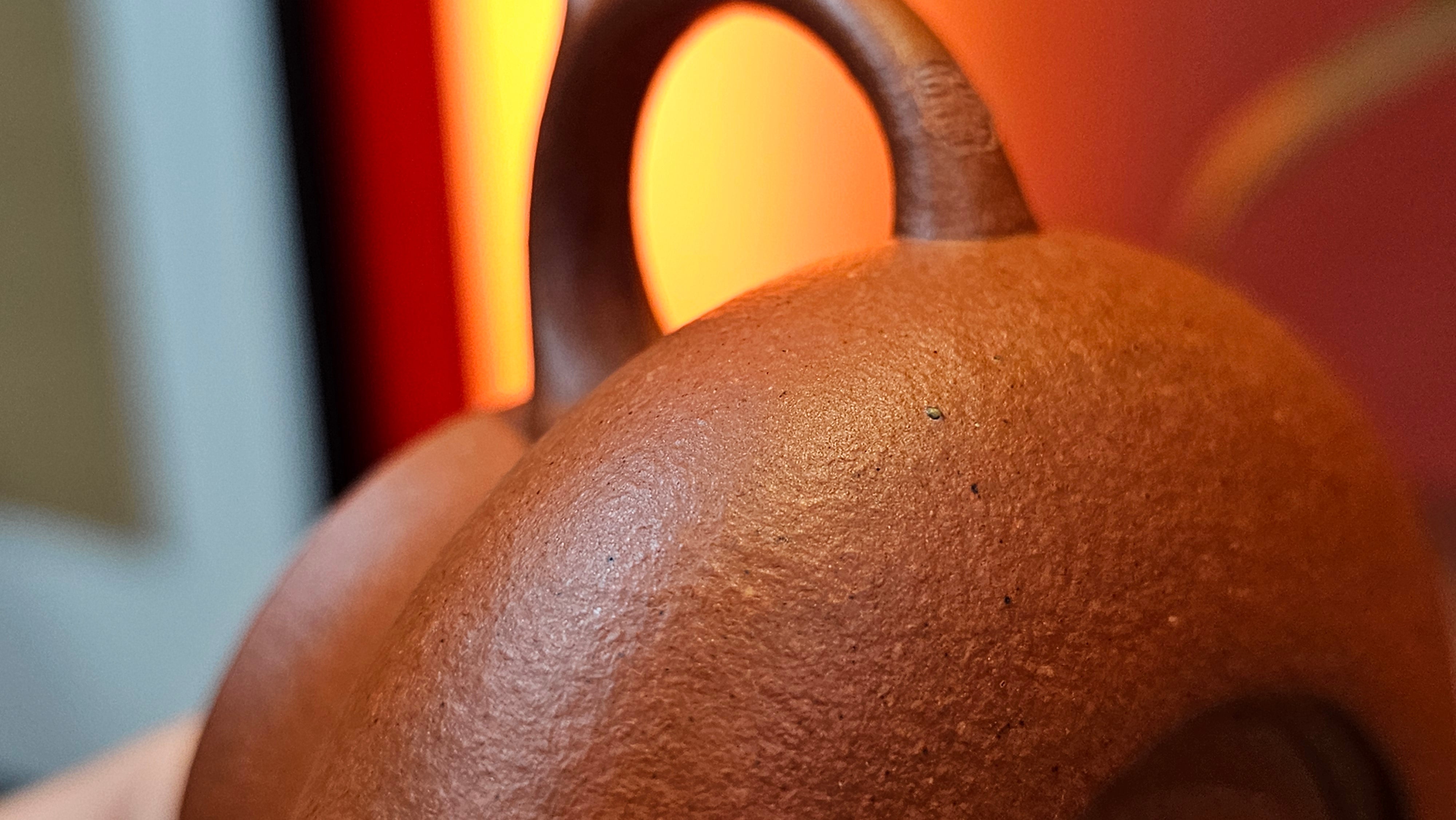 Le Rong 乐荣, 123.0ml, rare Zhu Sha 朱砂 (highest granularity form of ZhuNi), by Craftsman Gu Xiao Ming 顾小明 ~ Congratulations!to Mr S.L.! 2041hrs 13th Oct 2025, Copenhagen, Denmark🇩🇰!