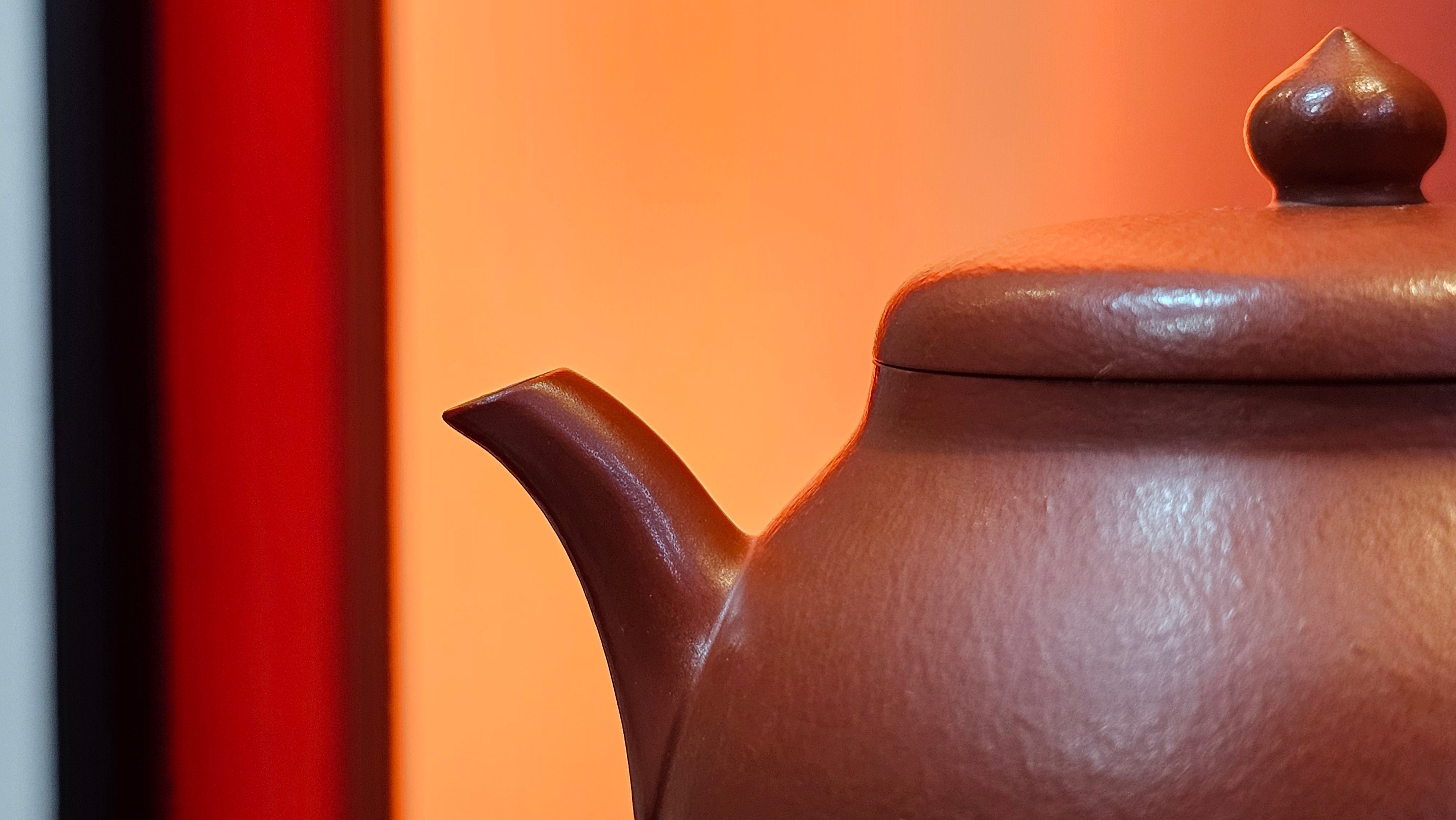 Yi Pin Hu, 170.0ml, Xiao Mei Yao Zhu Ni 小煤窑朱泥,  by Craftsman Chen Yue Fei 陈跃飞 ~!Congratulations to Mr J.G.! 2338hrs 23rd Oct 2025, Denver! CO.