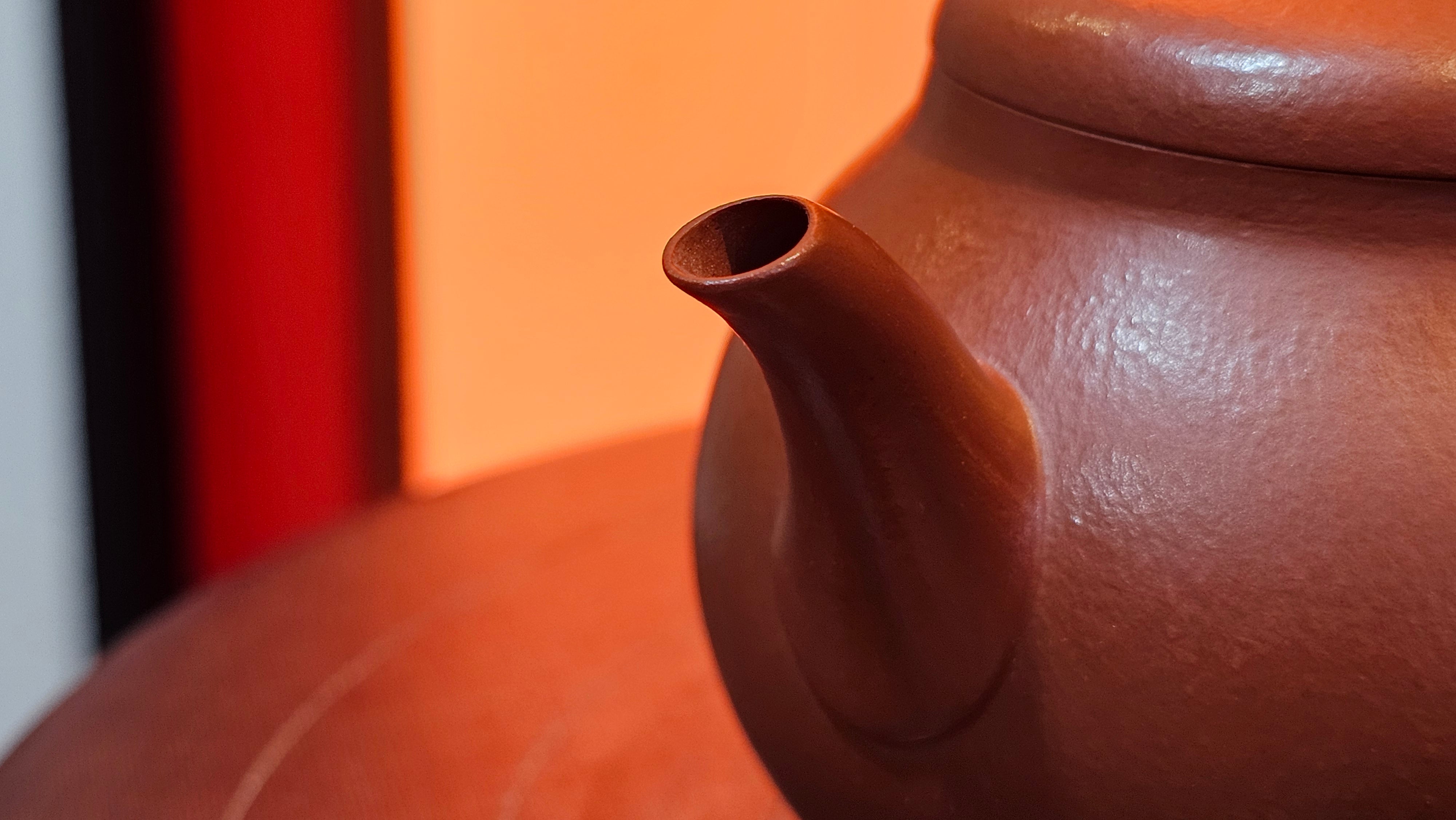 Yi Pin Hu, 170.0ml, Xiao Mei Yao Zhu Ni 小煤窑朱泥,  by Craftsman Chen Yue Fei 陈跃飞 ~!Congratulations to Mr J.G.! 2338hrs 23rd Oct 2025, Denver! CO.