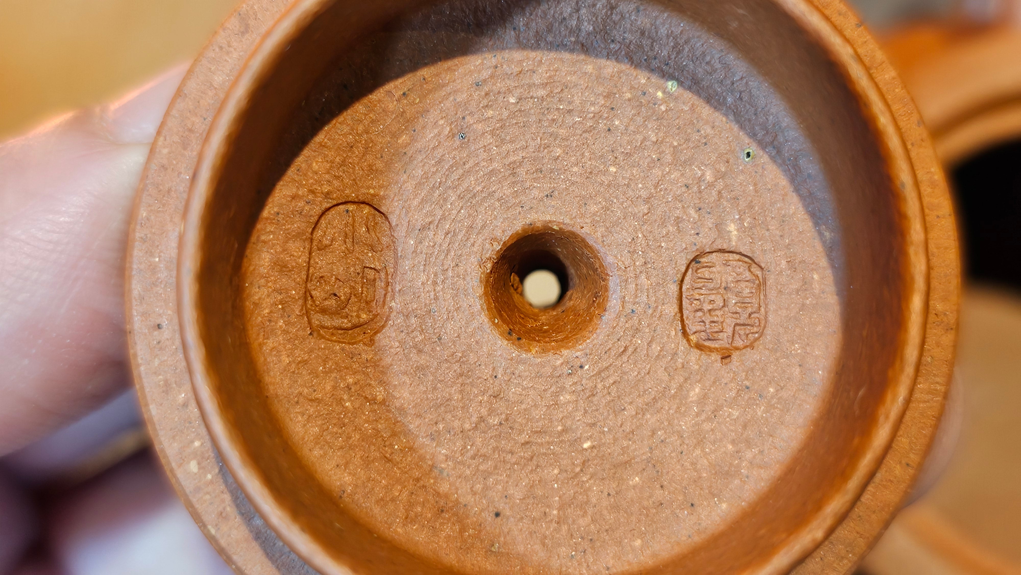 Le Rong 乐荣, 123.0ml, rare Zhu Sha 朱砂 (highest granularity form of ZhuNi), by Craftsman Gu Xiao Ming 顾小明 ~ Congratulations!to Mr S.L.! 2041hrs 13th Oct 2025, Copenhagen, Denmark🇩🇰!