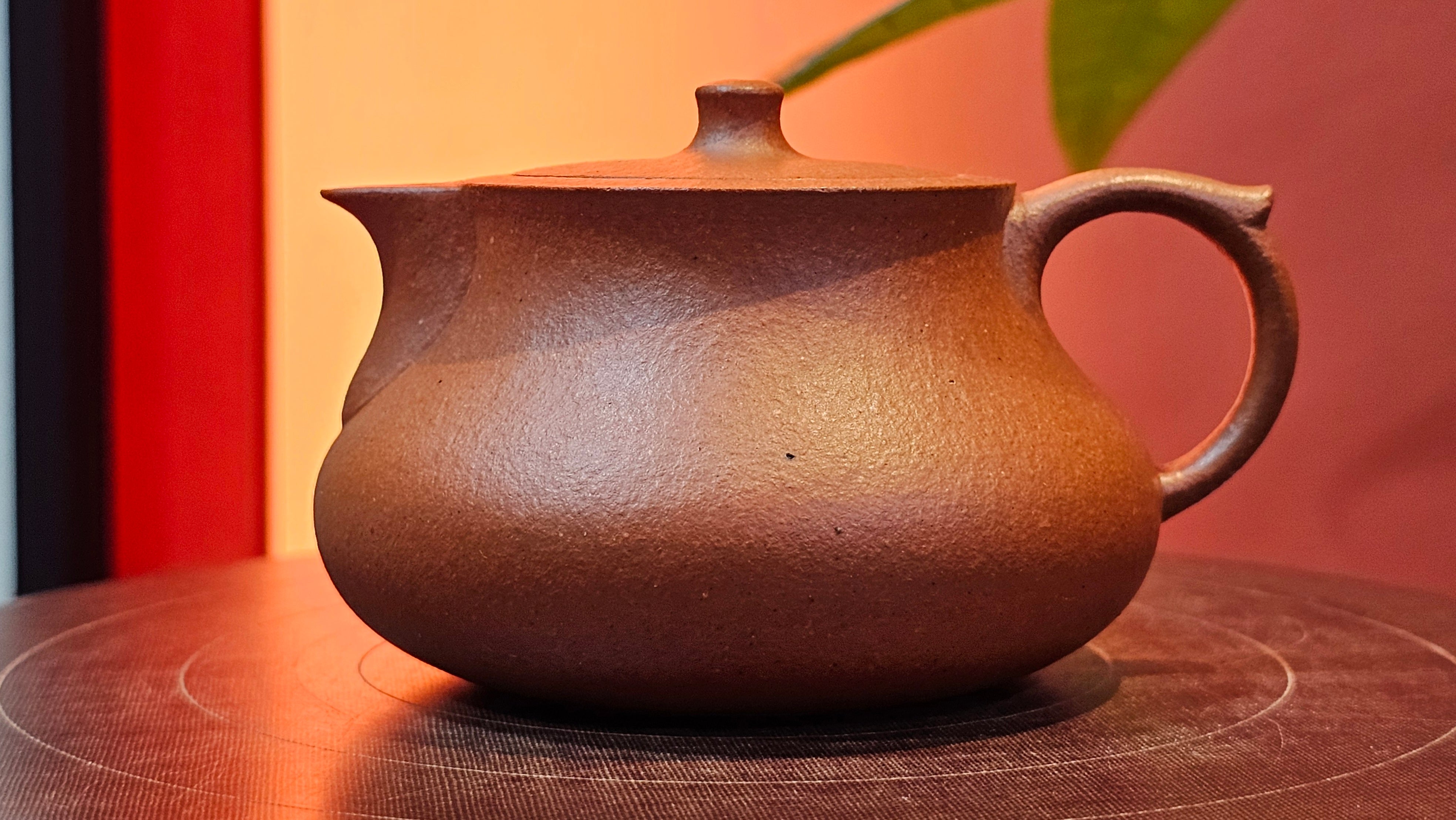 Le Rong 乐荣, 123.0ml, rare Zhu Sha 朱砂 (highest granularity form of ZhuNi), by Craftsman Gu Xiao Ming 顾小明 ~ Congratulations!to Mr S.L.! 2041hrs 13th Oct 2025, Copenhagen, Denmark🇩🇰!