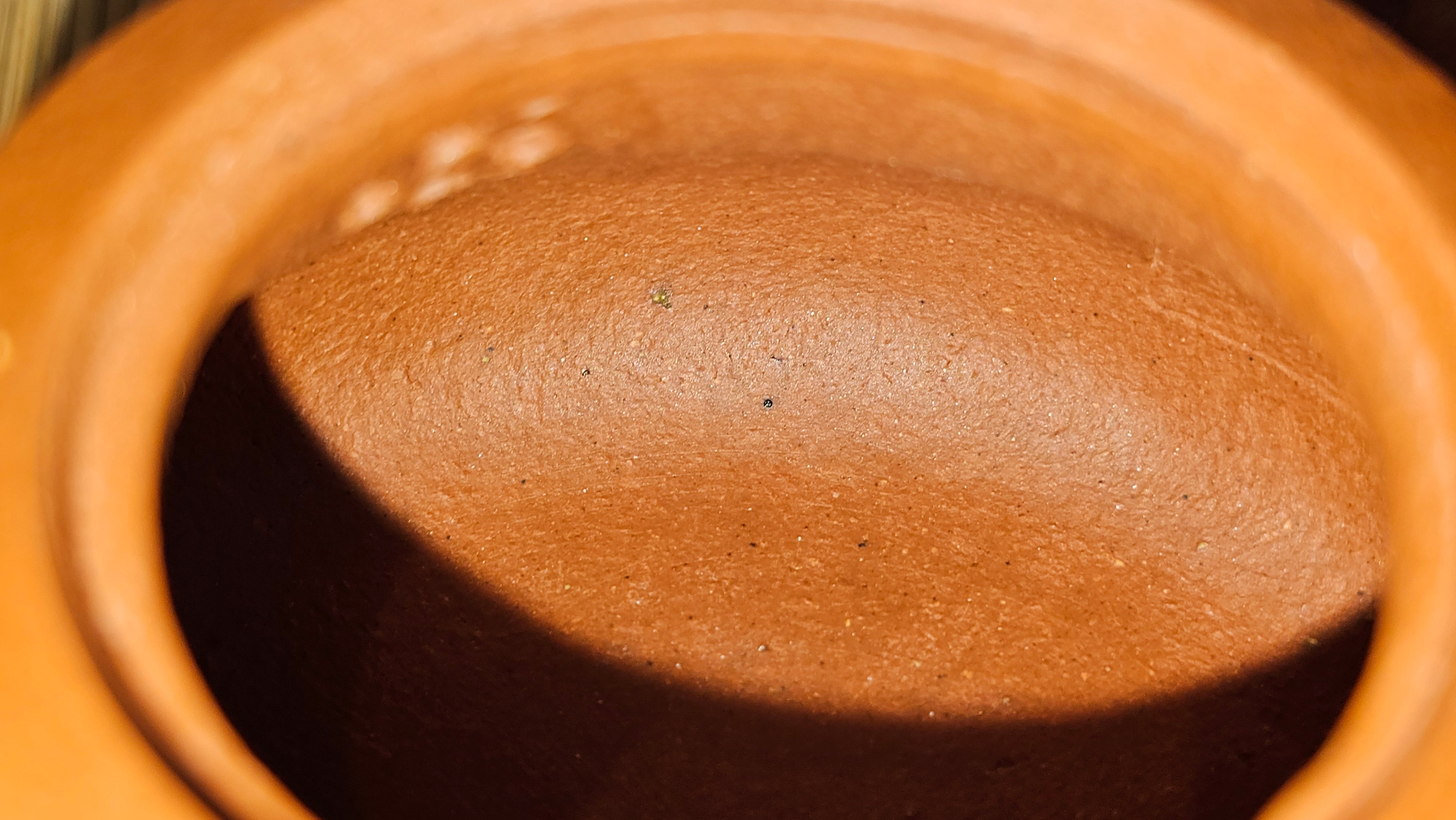 Le Rong 乐荣, 123.0ml, rare Zhu Sha 朱砂 (highest granularity form of ZhuNi), by Craftsman Gu Xiao Ming 顾小明 ~ Congratulations!to Mr S.L.! 2041hrs 13th Oct 2025, Copenhagen, Denmark🇩🇰!