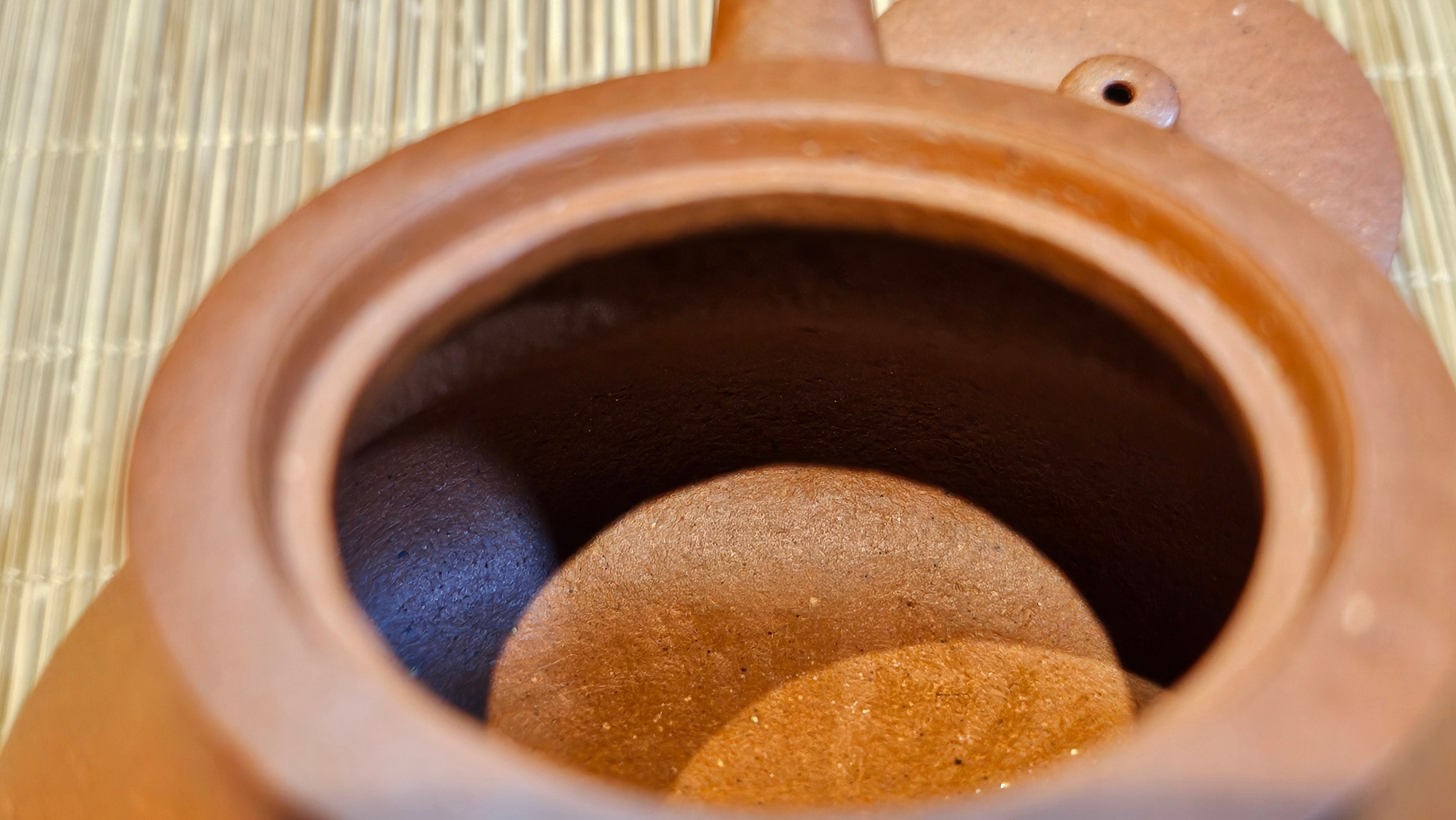 Le Rong 乐荣, 123.0ml, rare Zhu Sha 朱砂 (highest granularity form of ZhuNi), by Craftsman Gu Xiao Ming 顾小明 ~ Congratulations!to Mr S.L.! 2041hrs 13th Oct 2025, Copenhagen, Denmark🇩🇰!